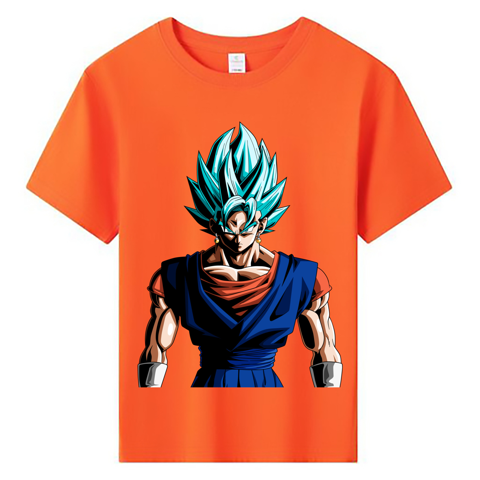 （画像用） ドラゴンボール ベジット DRAGON BALL Vegetto 綿100％キッズTシャツ（フロントプリント）