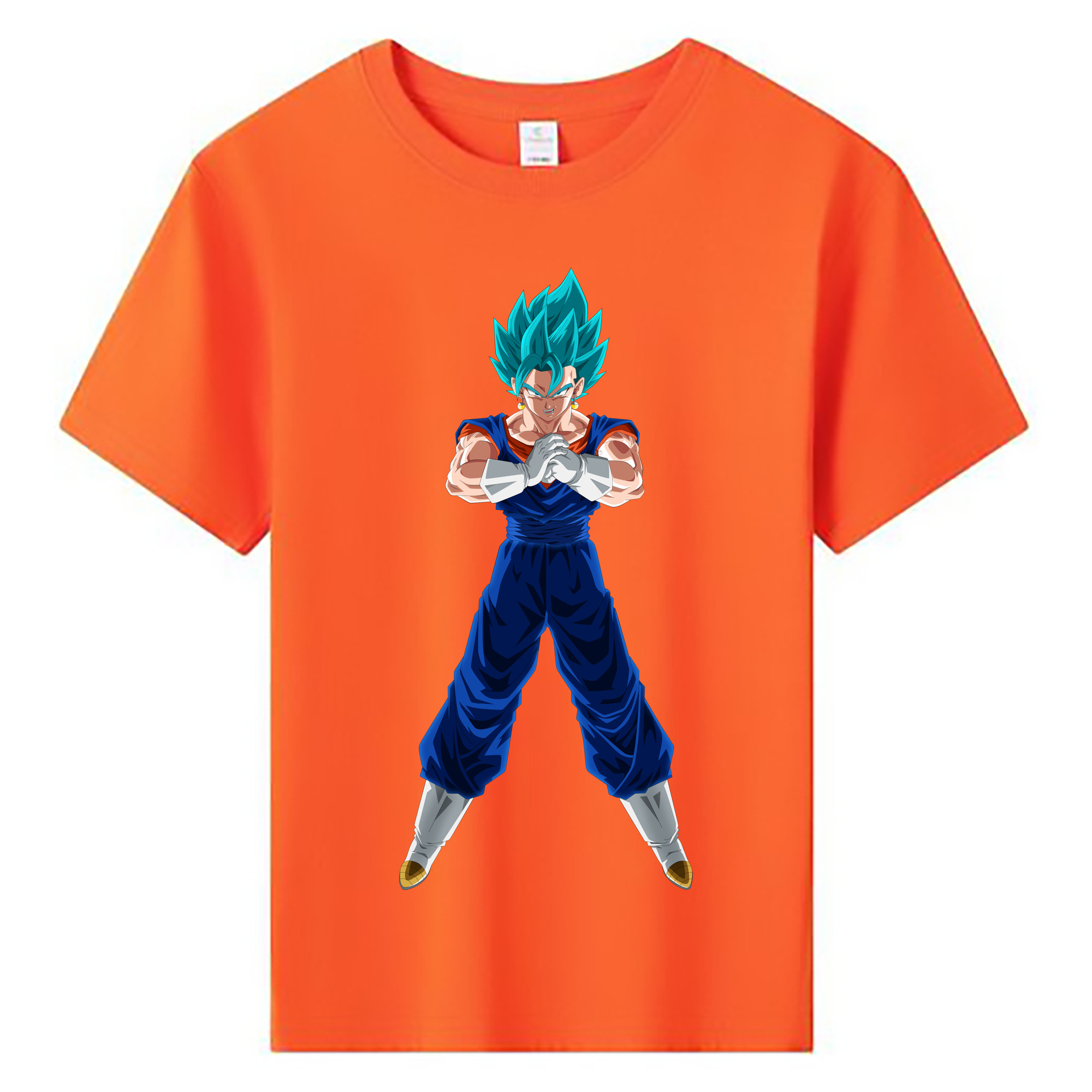 （画像用） ドラゴンボール ベジット DRAGON BALL Vegetto 綿100％キッズTシャツ（フロントプリント）