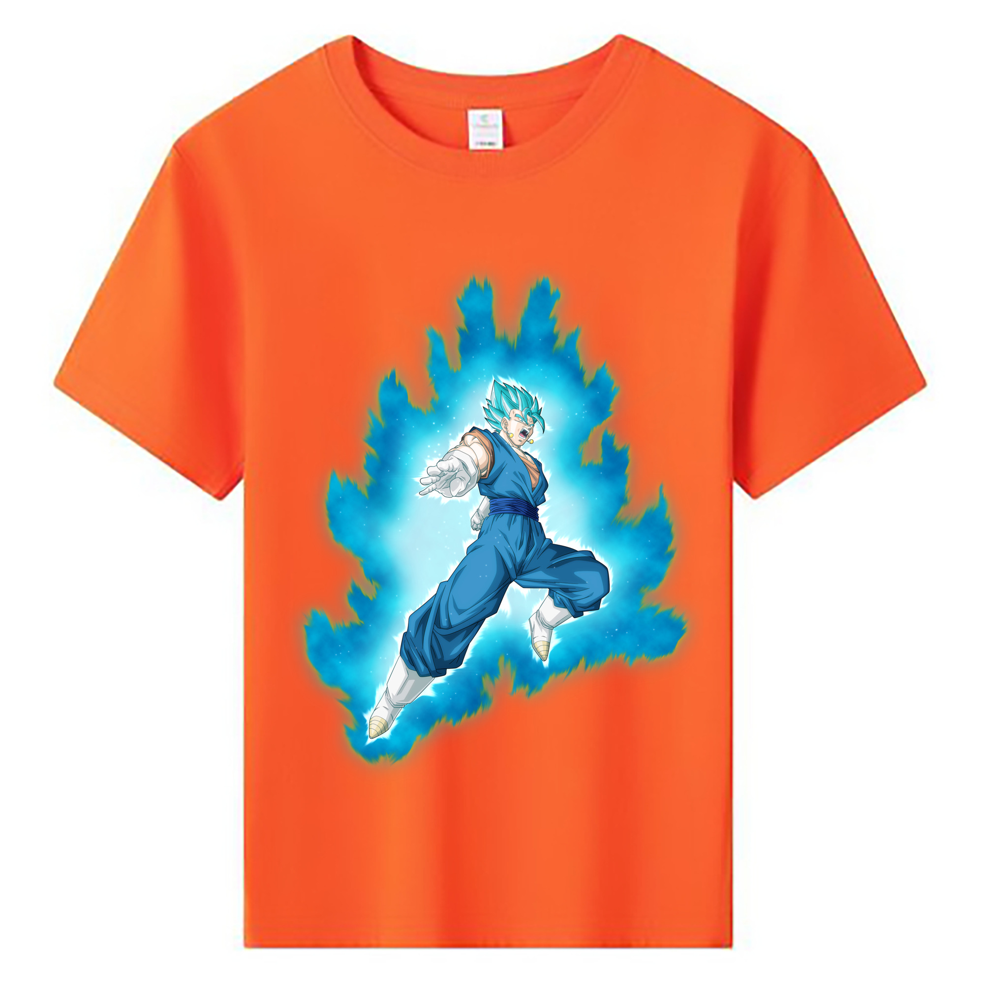 （画像用） ドラゴンボール ベジット DRAGON BALL Vegetto 綿100％キッズTシャツ（フロントプリント）