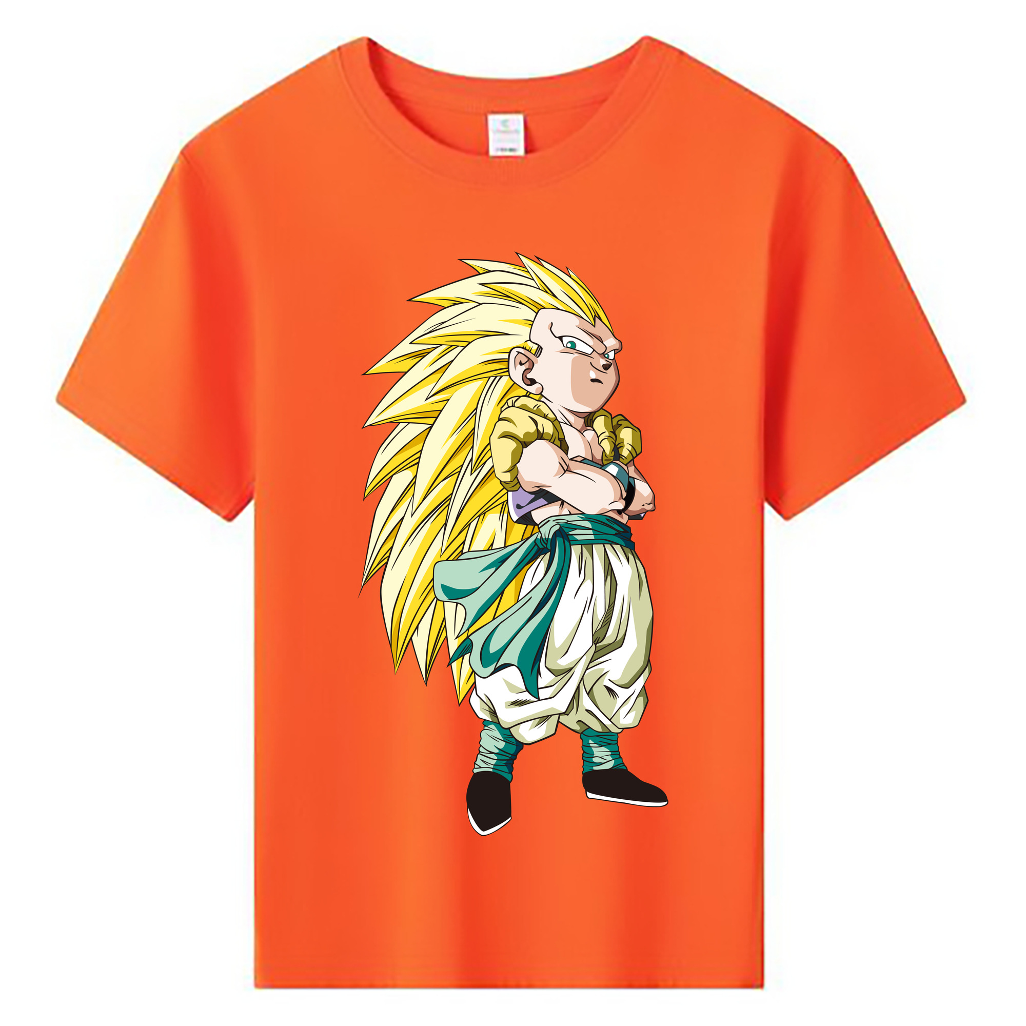（画像用） ドラゴンボール ベジット DRAGON BALL Vegetto 綿100％キッズTシャツ（フロントプリント）