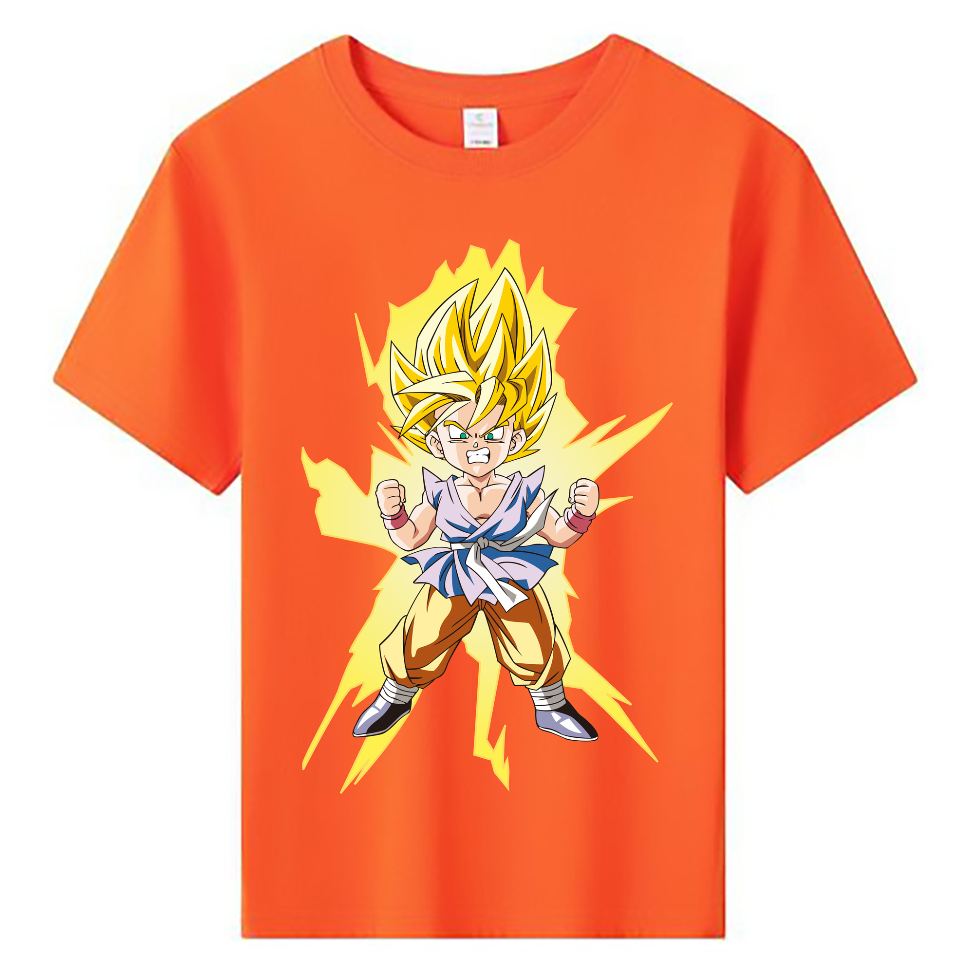 （画像用） ドラゴンボール ベジット DRAGON BALL Vegetto 綿100％キッズTシャツ（フロントプリント）