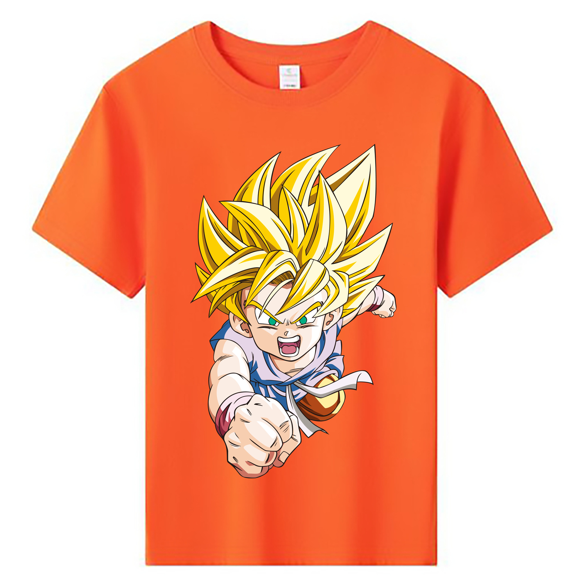 （画像用） ドラゴンボール ベジット DRAGON BALL Vegetto 綿100％キッズTシャツ（フロントプリント）