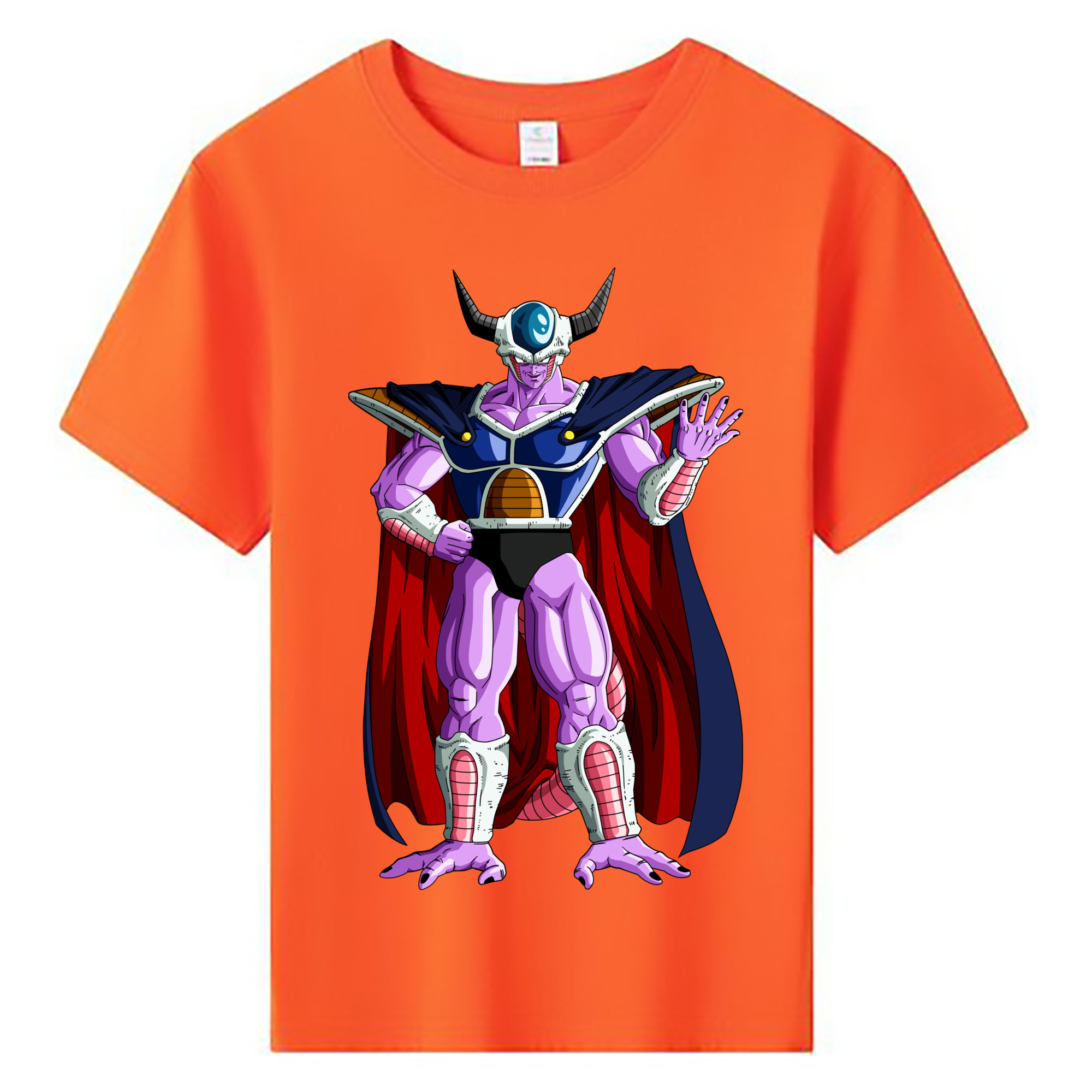 （画像用） ドラゴンボール コルド大王 DRAGON BALL King Cold 綿100％キッズTシャツ（フロントプリント）