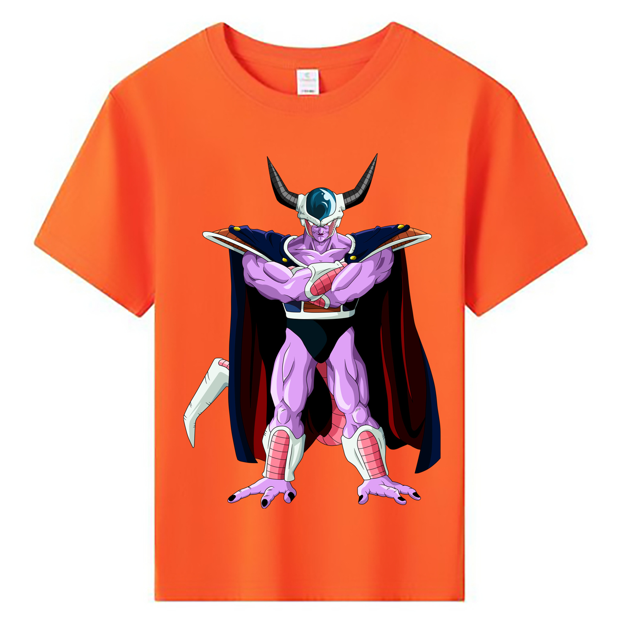 （画像用） ドラゴンボール コルド大王 DRAGON BALL King Cold 綿100％キッズTシャツ（フロントプリント）