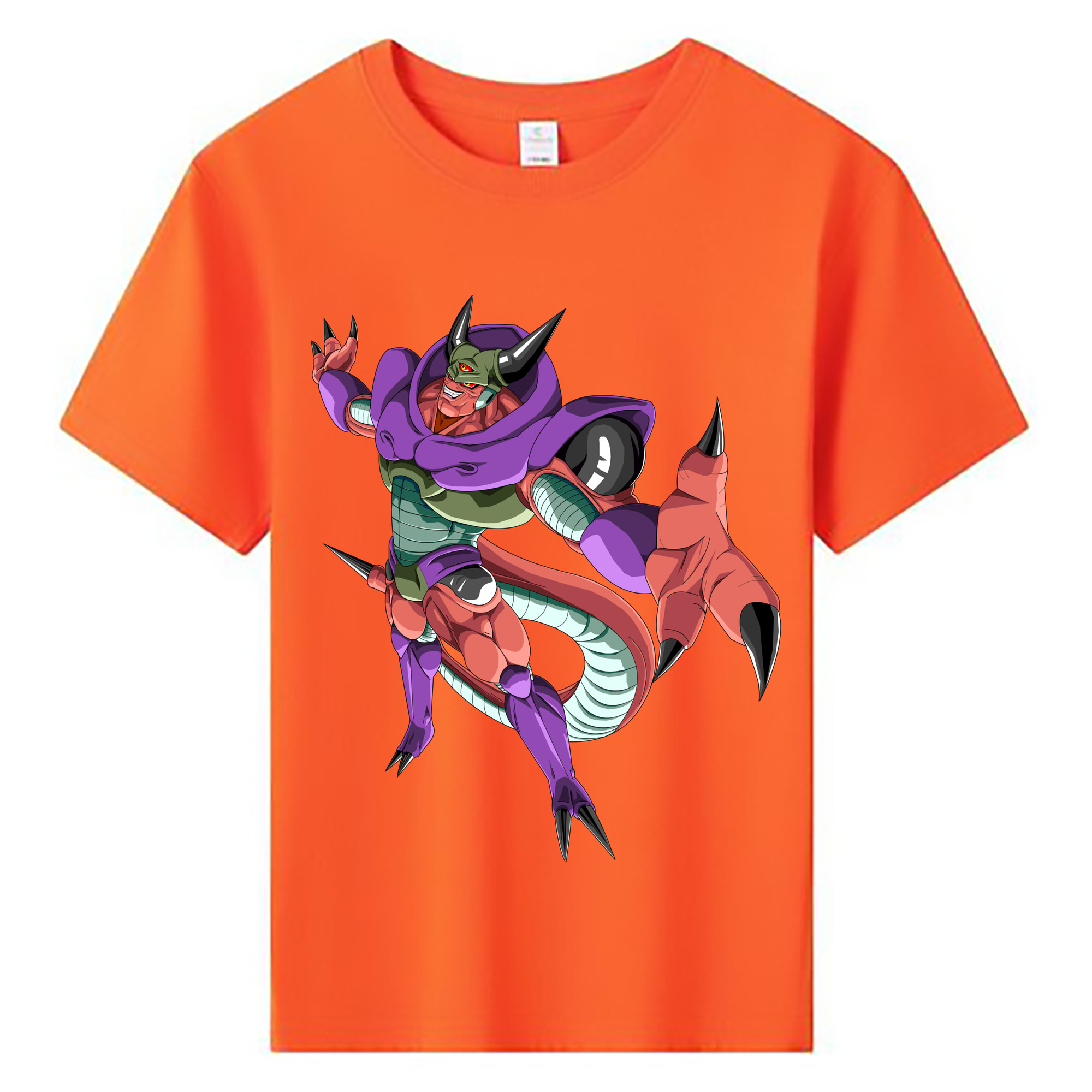 （画像用） ドラゴンボール ジャネンバ DRAGON BALL Janemba 綿100％キッズTシャツ（フロントプリント）