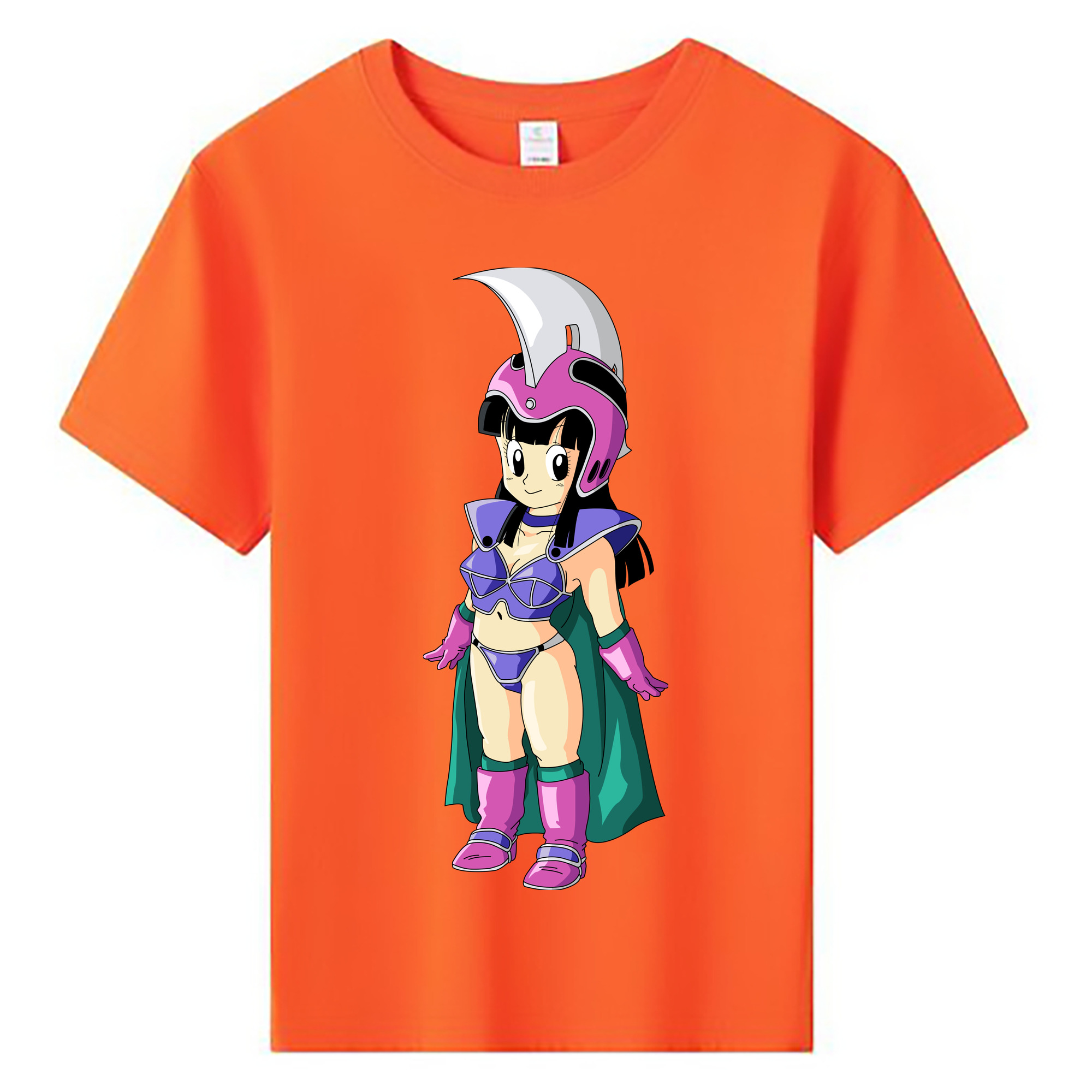 （画像用） ドラゴンボール チチ DRAGON BALL Chichi 綿100％キッズTシャツ（フロントプリント）