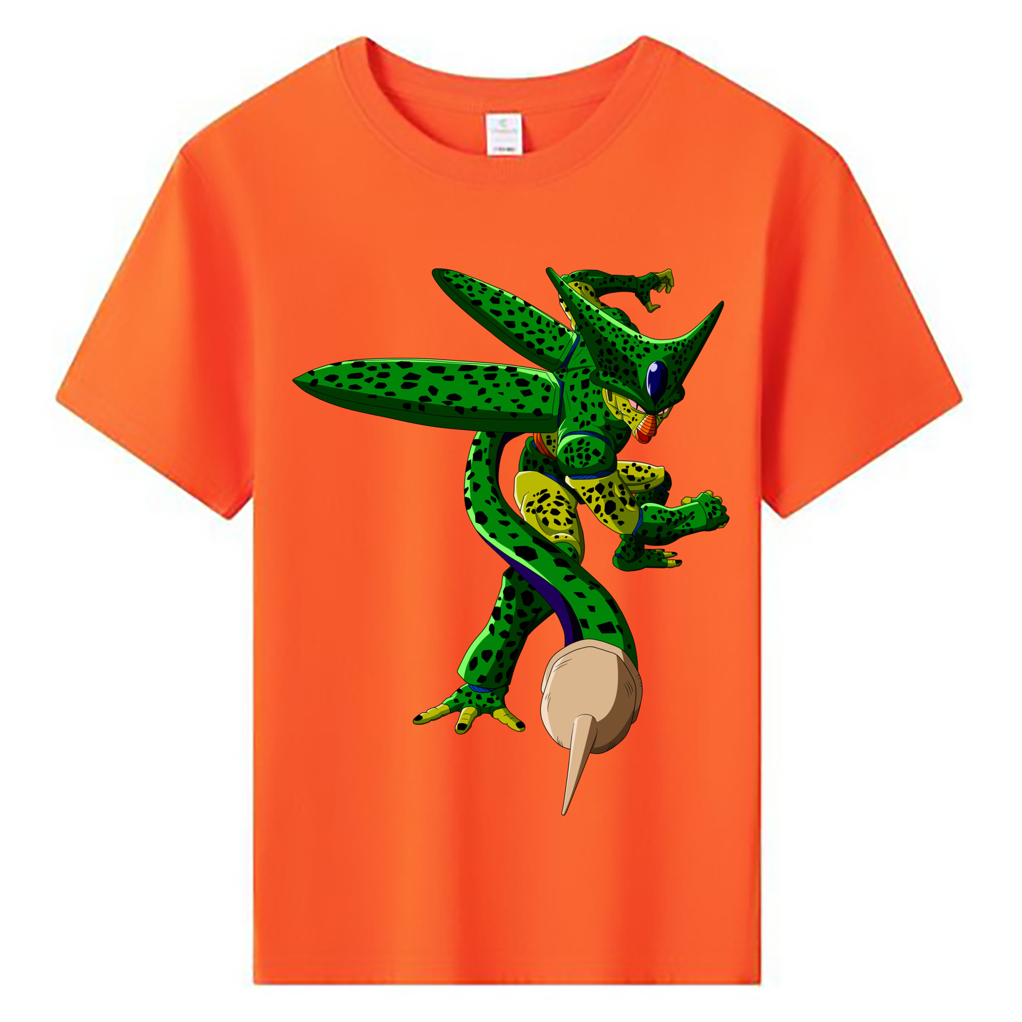 （画像用） ドラゴンボール セル DRAGON BALL Cell 綿100％キッズTシャツ（フロントプリント）
