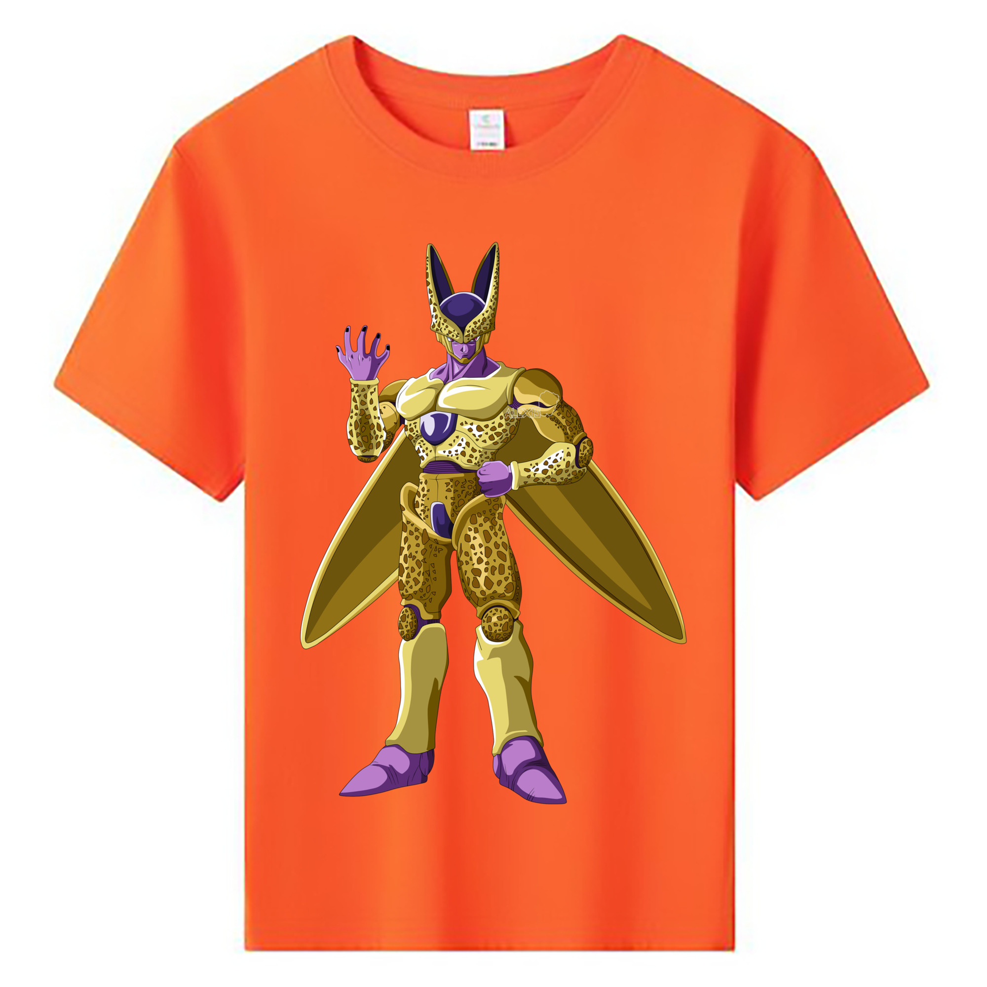 （画像用） ドラゴンボール セル DRAGON BALL Cell 綿100％キッズTシャツ（フロントプリント）