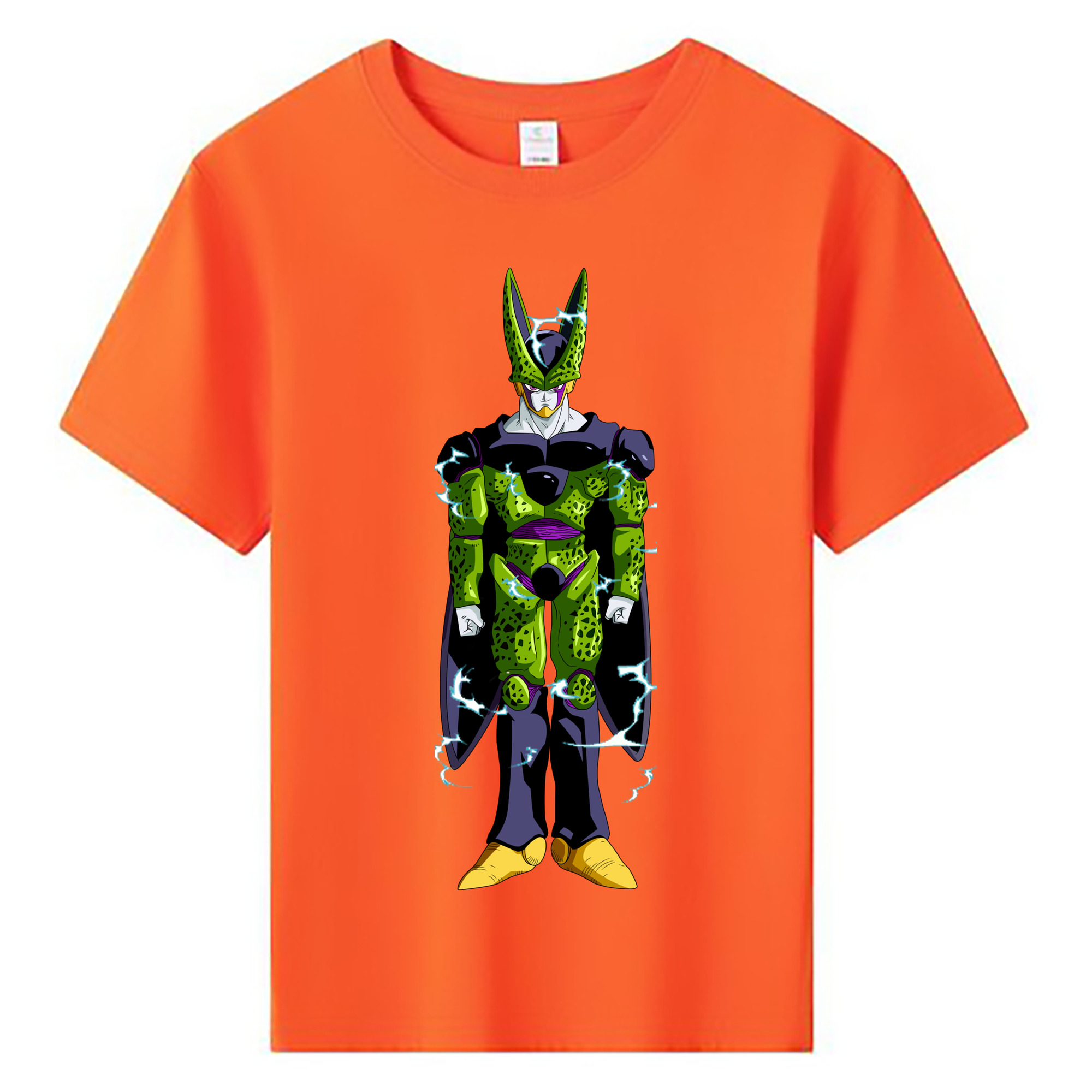 （画像用） ドラゴンボール セル DRAGON BALL Cell 綿100％キッズTシャツ（フロントプリント）