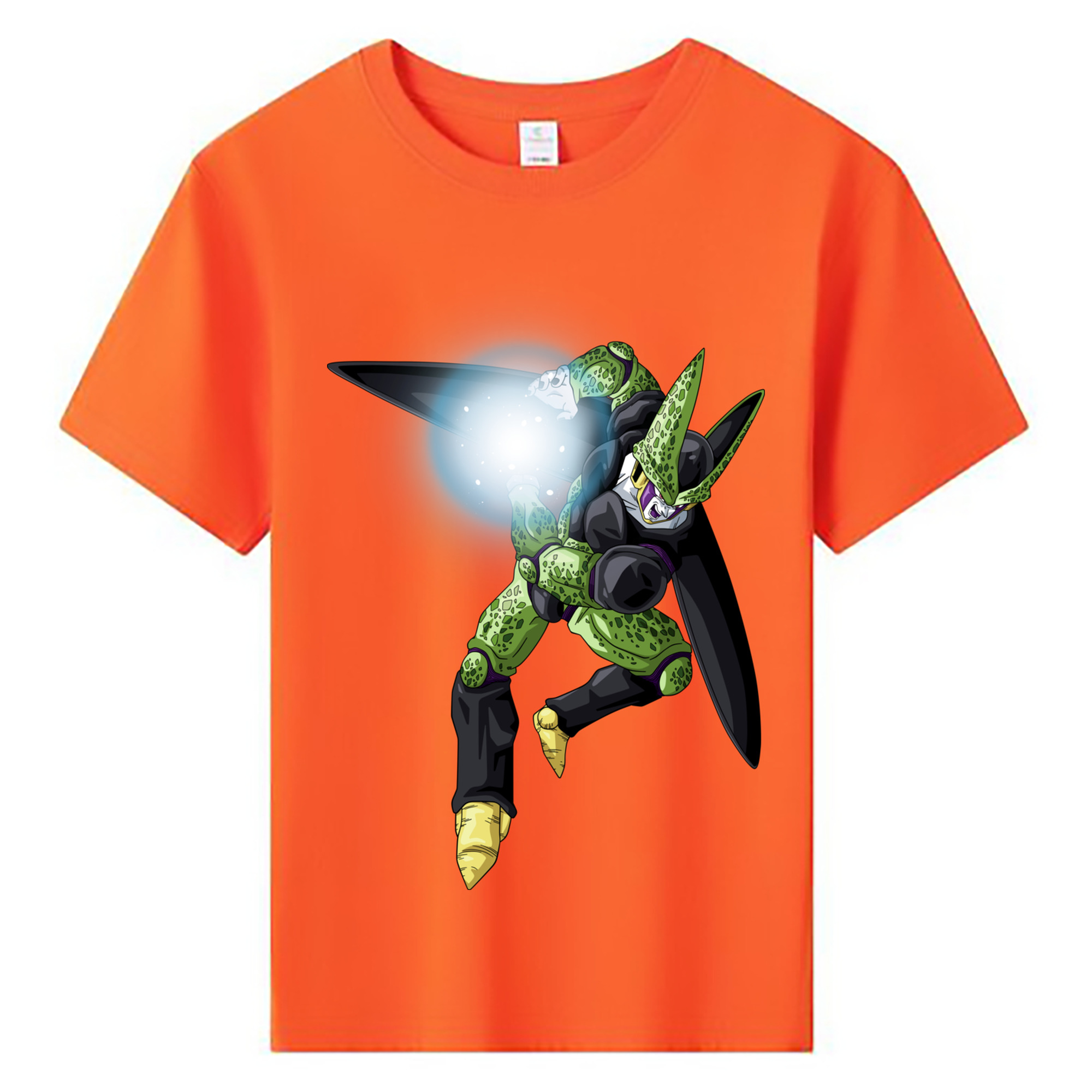 （画像用） ドラゴンボール セル DRAGON BALL Cell 綿100％キッズTシャツ（フロントプリント）