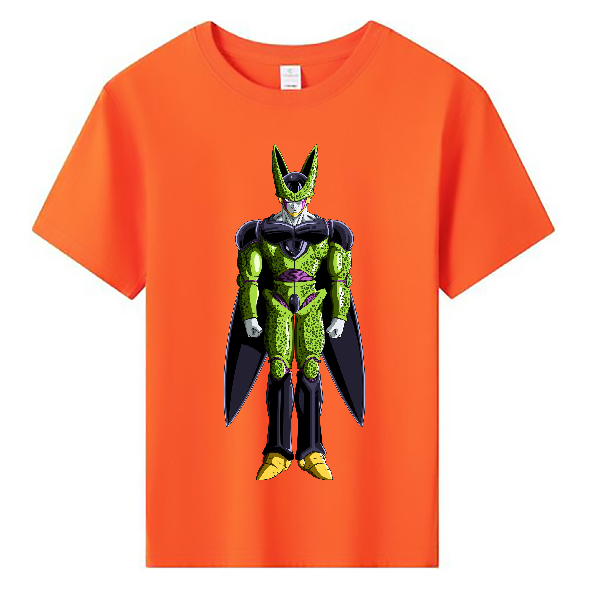 （画像用） ドラゴンボール セル DRAGON BALL Cell 綿100％キッズTシャツ（フロントプリント）