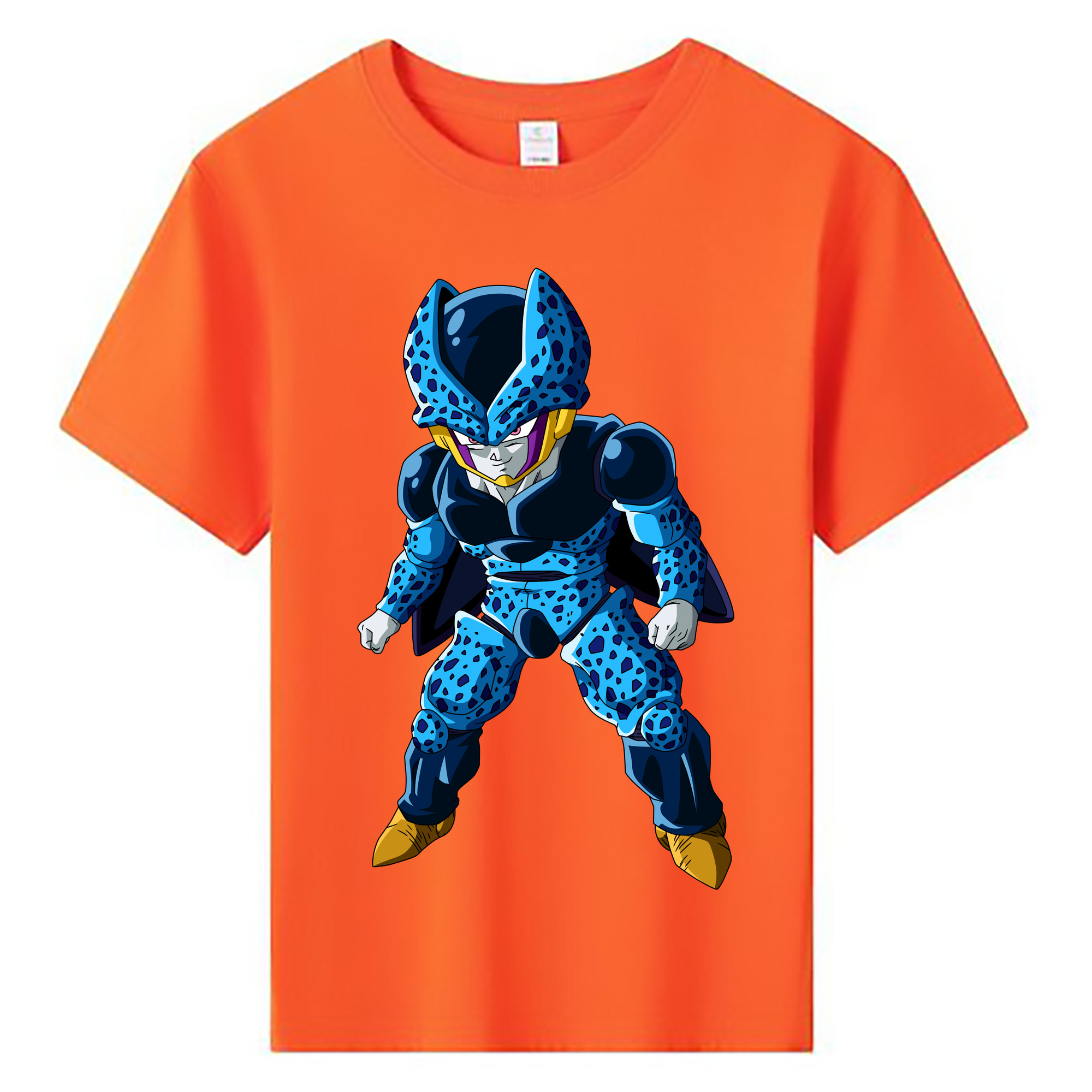 （画像用） ドラゴンボール セル DRAGON BALL Cell 綿100％キッズTシャツ（フロントプリント）