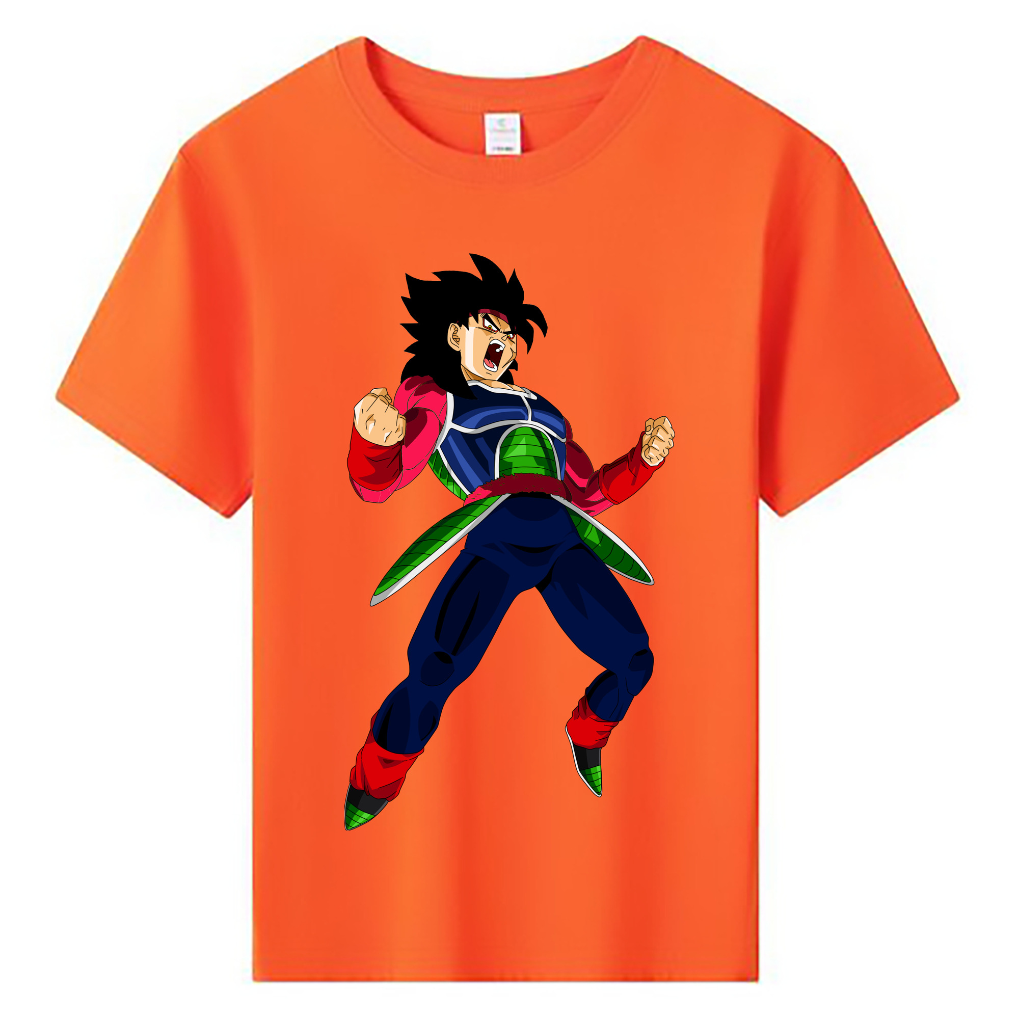 （画像用） ドラゴンボール バーダック DRAGON BALL Burdock 綿100％キッズTシャツ（フロントプリント）