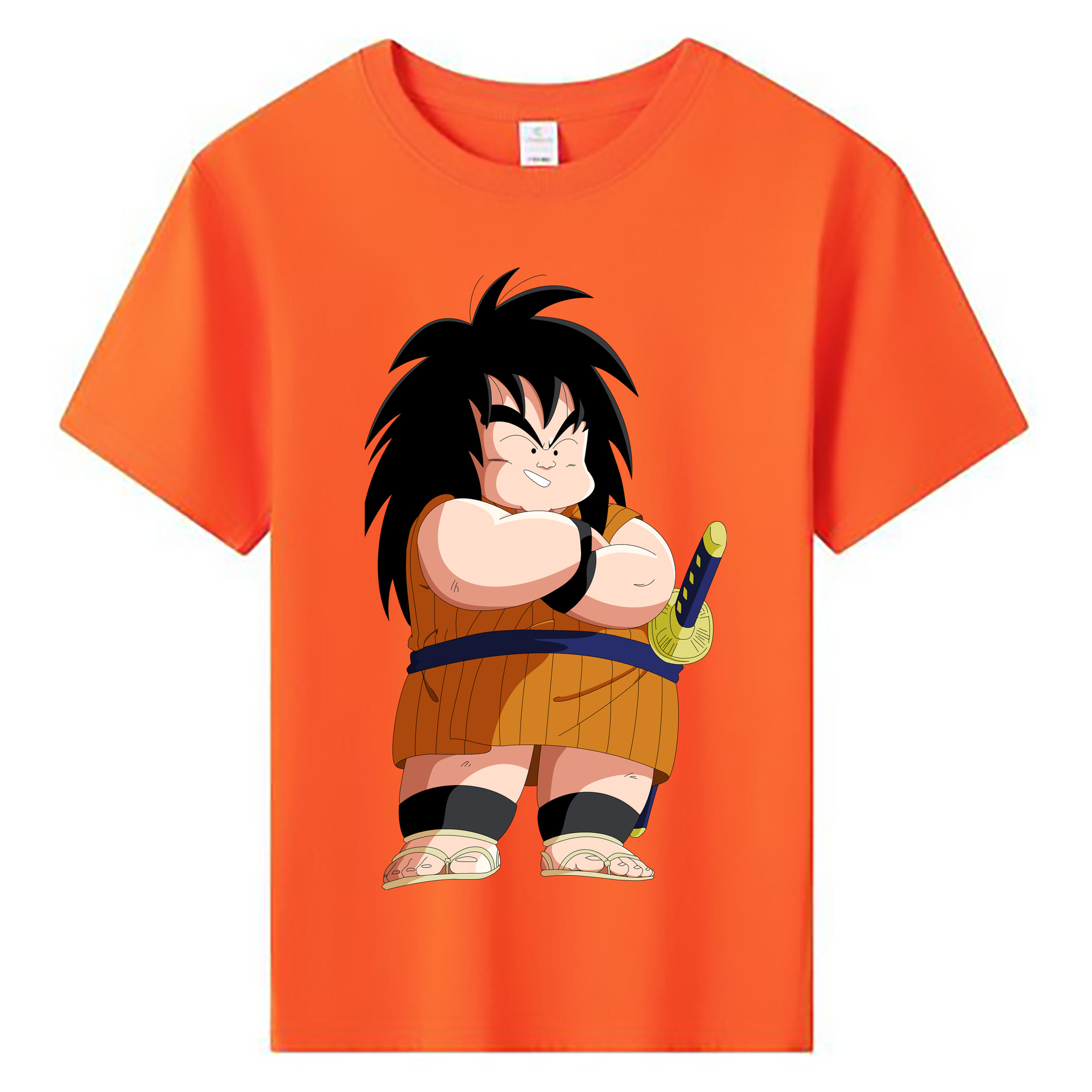 （画像用） ドラゴンボール やじろべえ DRAGON BALL Yajirobe 綿100％キッズTシャツ（フロントプリント）
