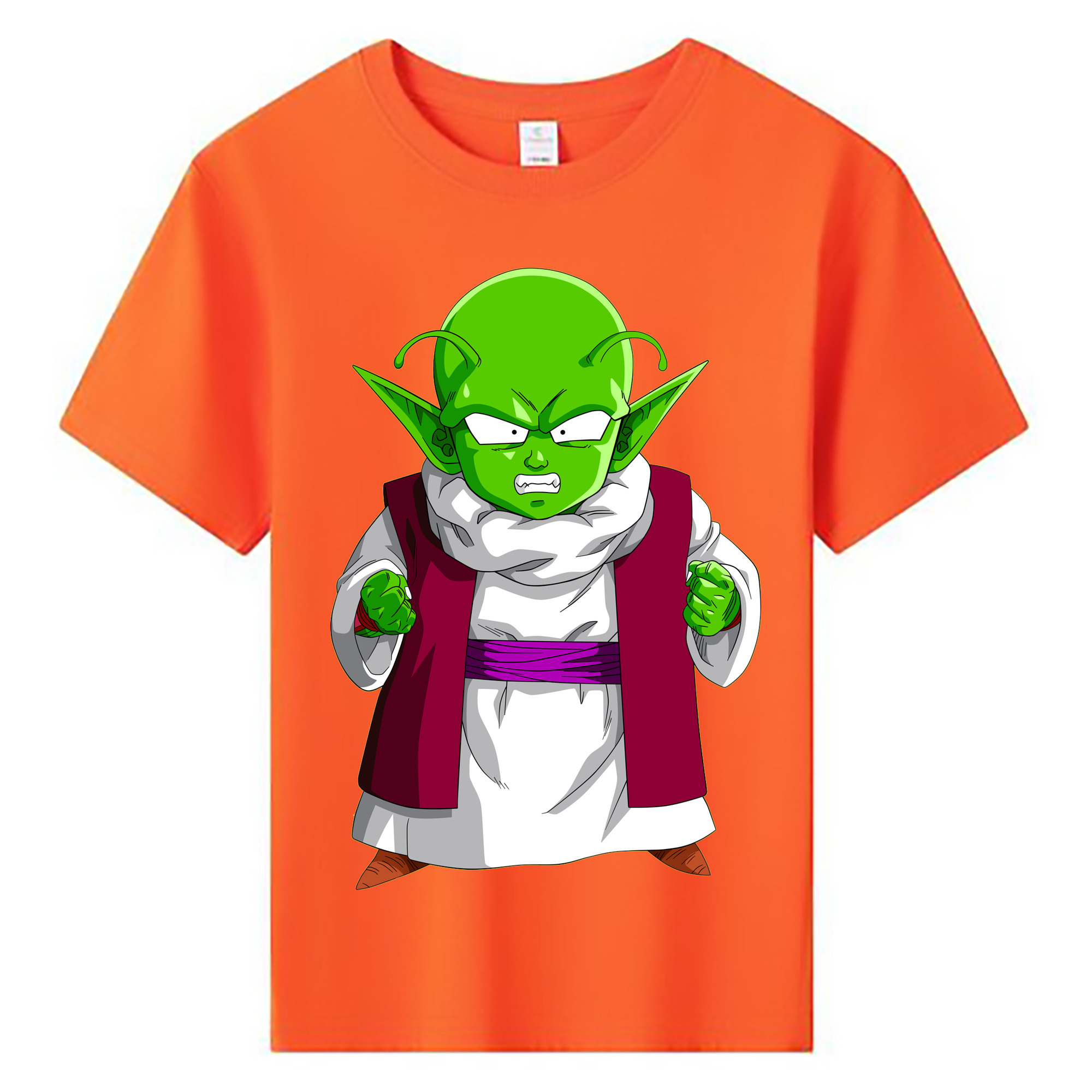 （画像用） ドラゴンボール ピッコロ DRAGON BALL Piccolo 綿100％キッズTシャツ（フロントプリント）