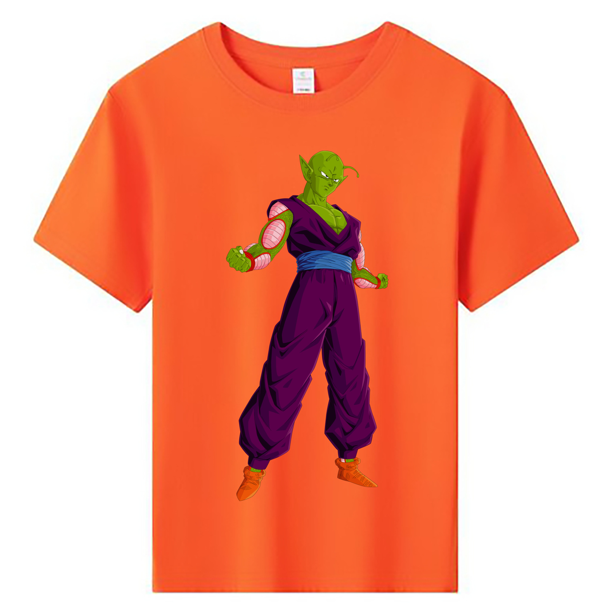 （画像用） ドラゴンボール ピッコロ DRAGON BALL Piccolo 綿100％キッズTシャツ（フロントプリント）