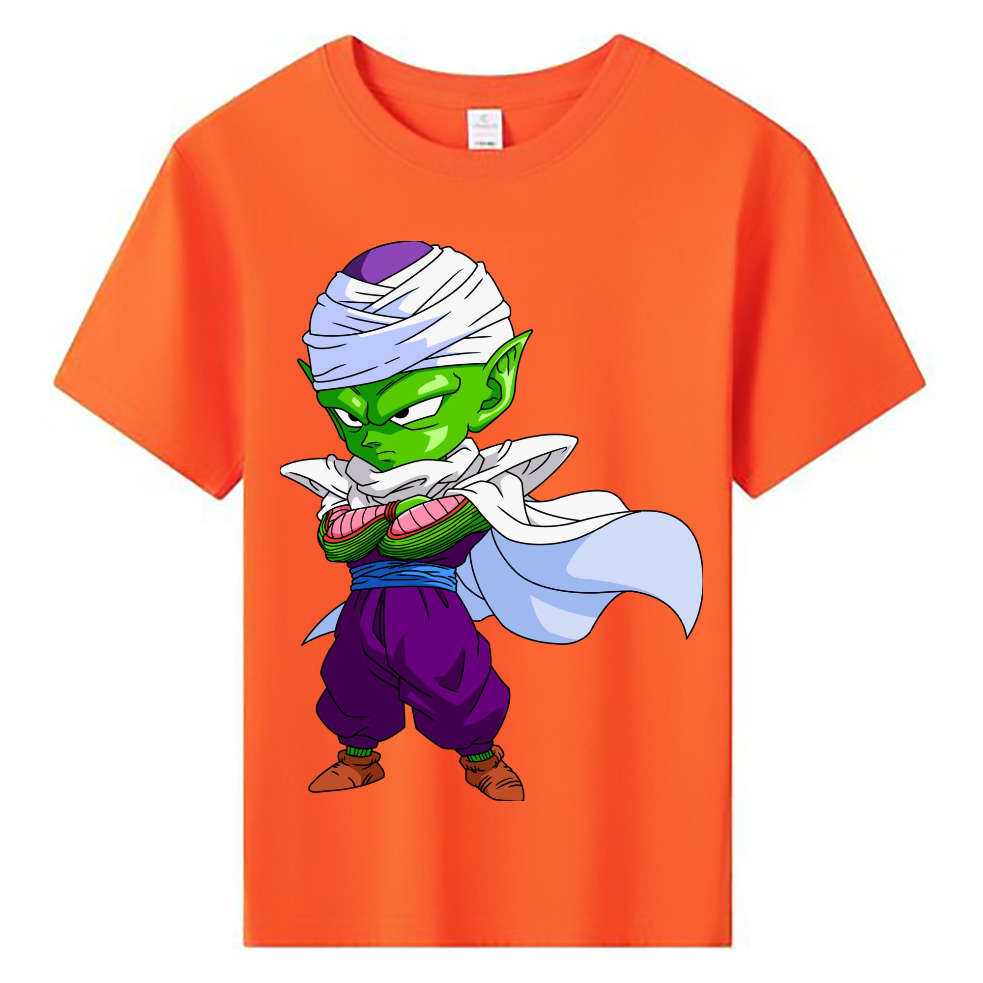 （画像用） ドラゴンボール ピッコロ DRAGON BALL Piccolo 綿100％キッズTシャツ（フロントプリント）