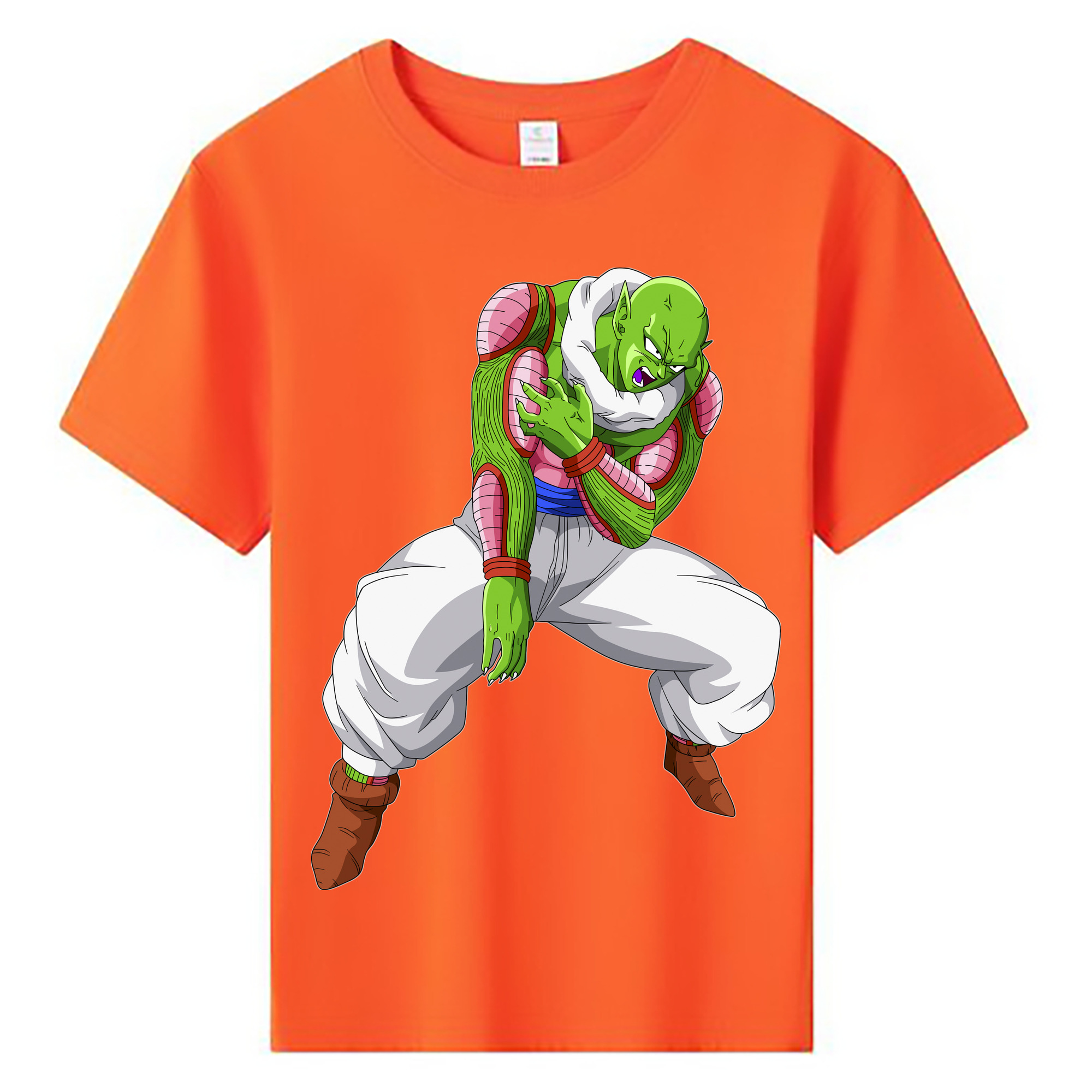 （画像用） ドラゴンボール ピッコロ DRAGON BALL Piccolo 綿100％キッズTシャツ（フロントプリント）