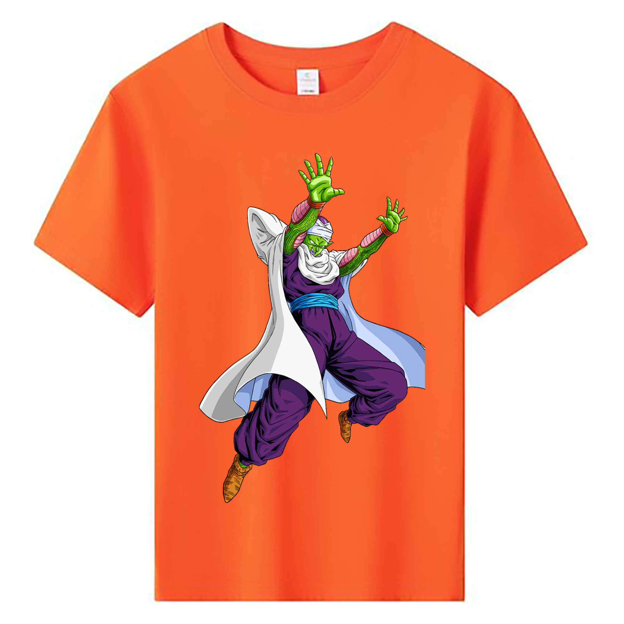 （画像用） ドラゴンボール ピッコロ DRAGON BALL Piccolo 綿100％キッズTシャツ（フロントプリント）