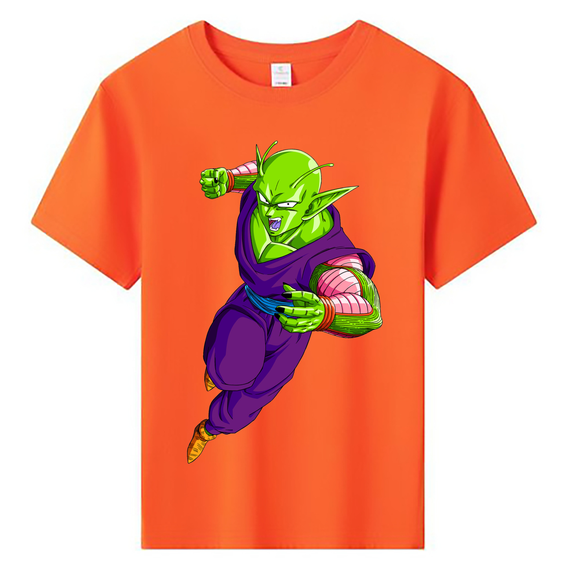 （画像用） ドラゴンボール ピッコロ DRAGON BALL Piccolo 綿100％キッズTシャツ（フロントプリント）