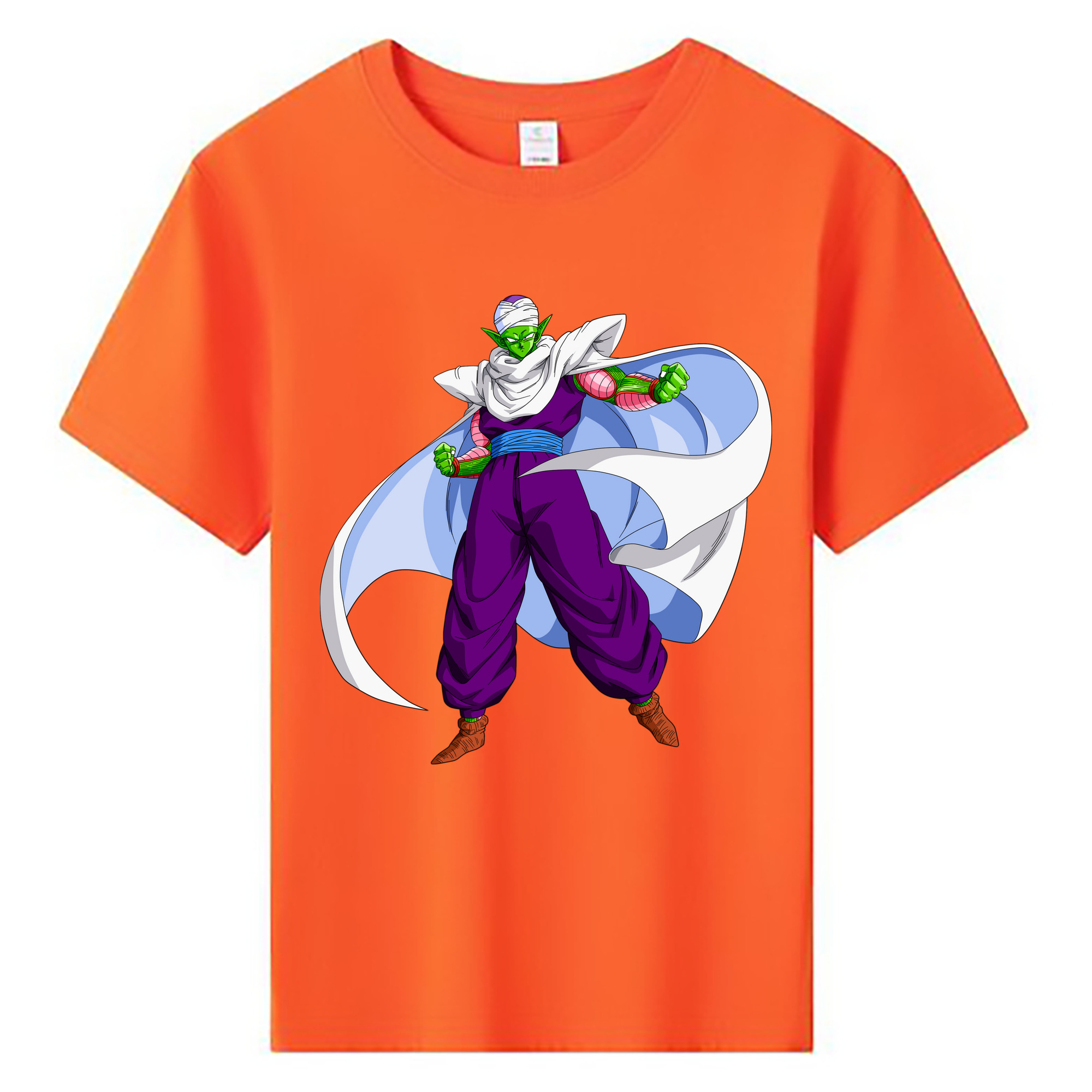 （画像用） ドラゴンボール ピッコロ DRAGON BALL Piccolo 綿100％キッズTシャツ（フロントプリント）