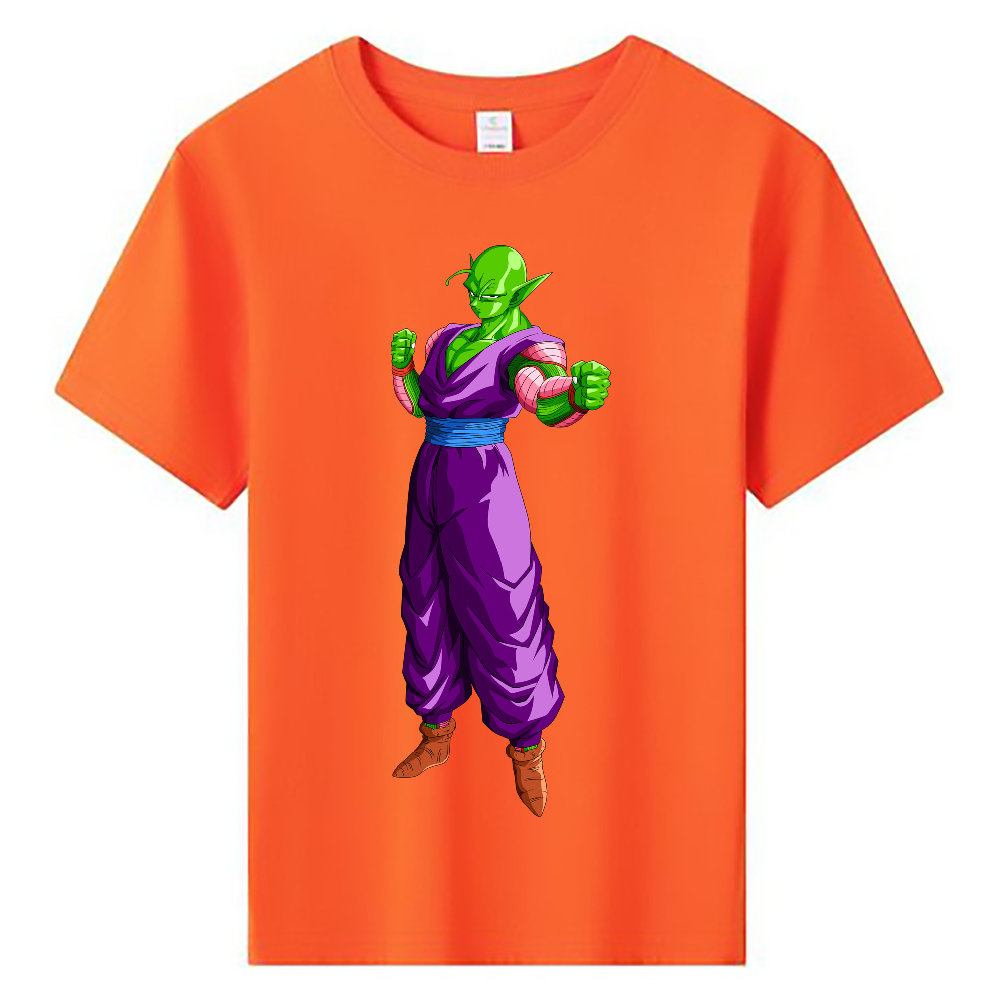 （画像用） ドラゴンボール ピッコロ DRAGON BALL Piccolo 綿100％キッズTシャツ（フロントプリント）