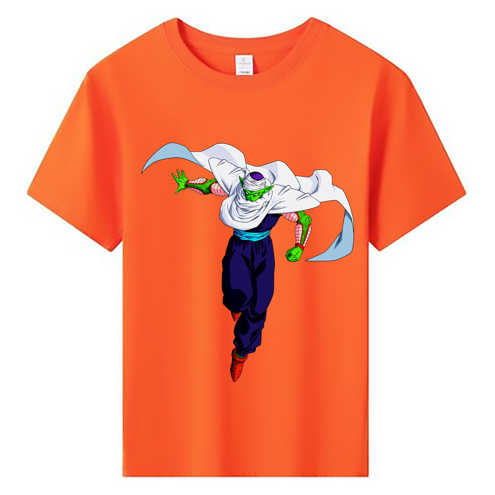 （画像用） ドラゴンボール ピッコロ DRAGON BALL Piccolo 綿100％キッズTシャツ（フロントプリント）