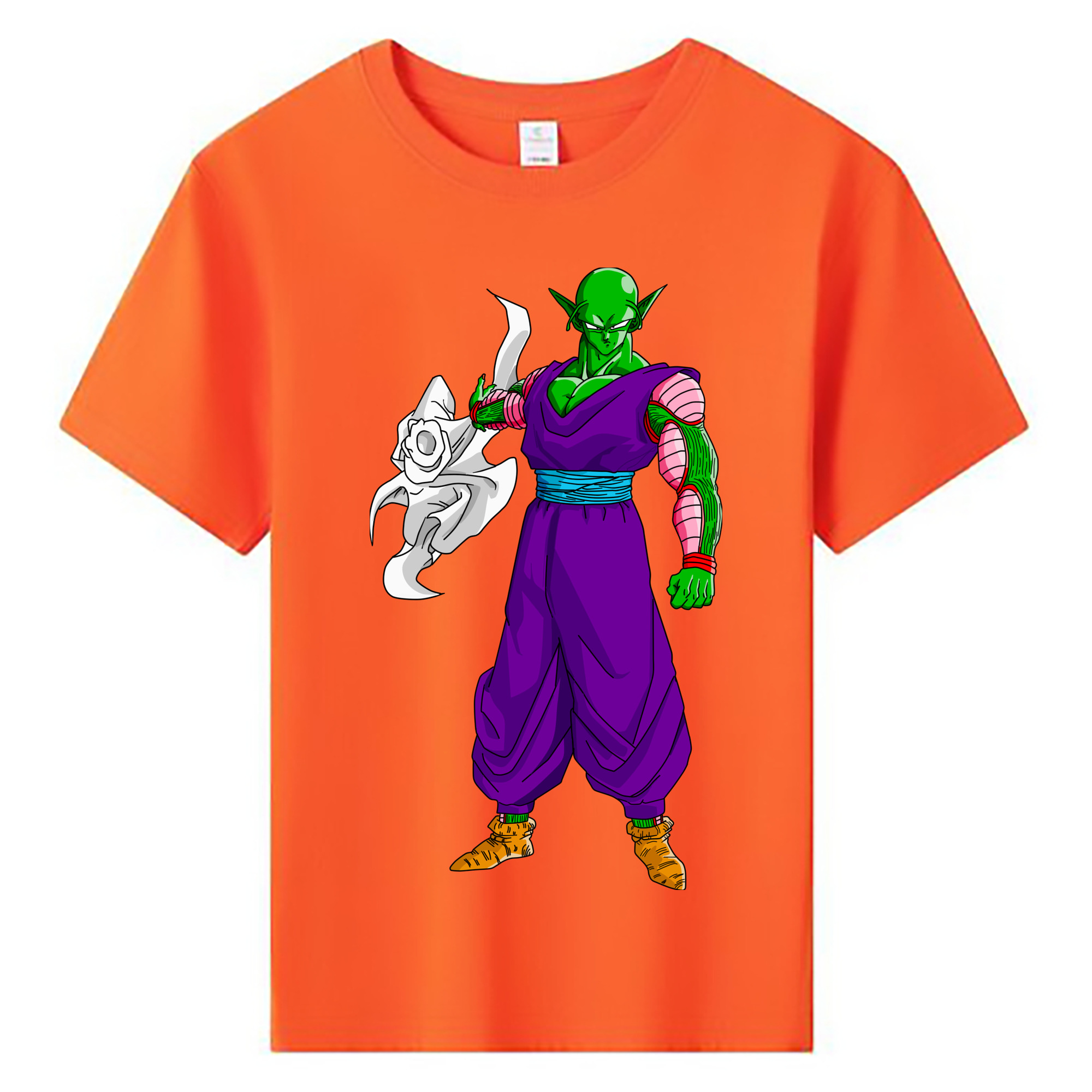 （画像用） ドラゴンボール ピッコロ DRAGON BALL Piccolo 綿100％キッズTシャツ（フロントプリント）