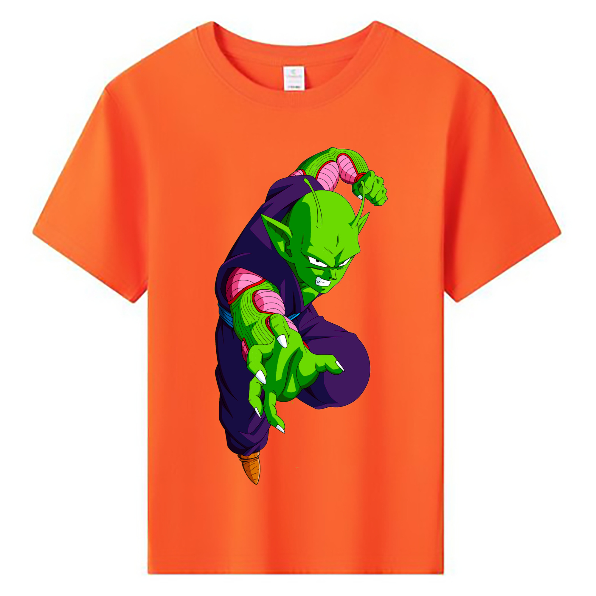（画像用） ドラゴンボール ピッコロ DRAGON BALL Piccolo 綿100％キッズTシャツ（フロントプリント）