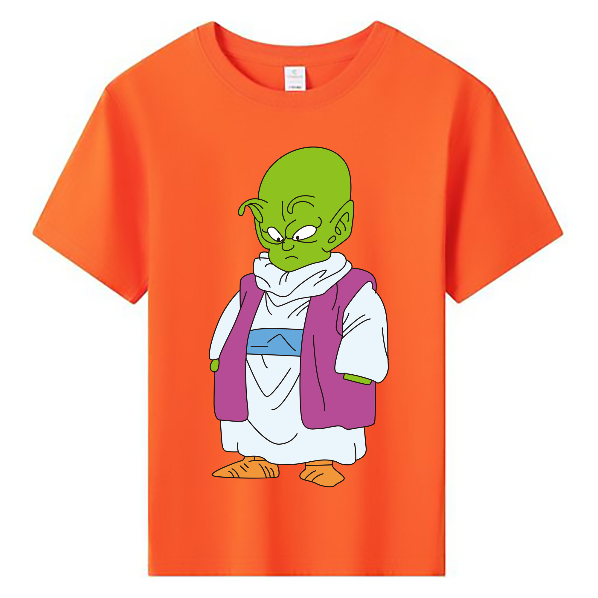 （画像用） ドラゴンボール ピッコロ DRAGON BALL Piccolo 綿100％キッズTシャツ（フロントプリント）