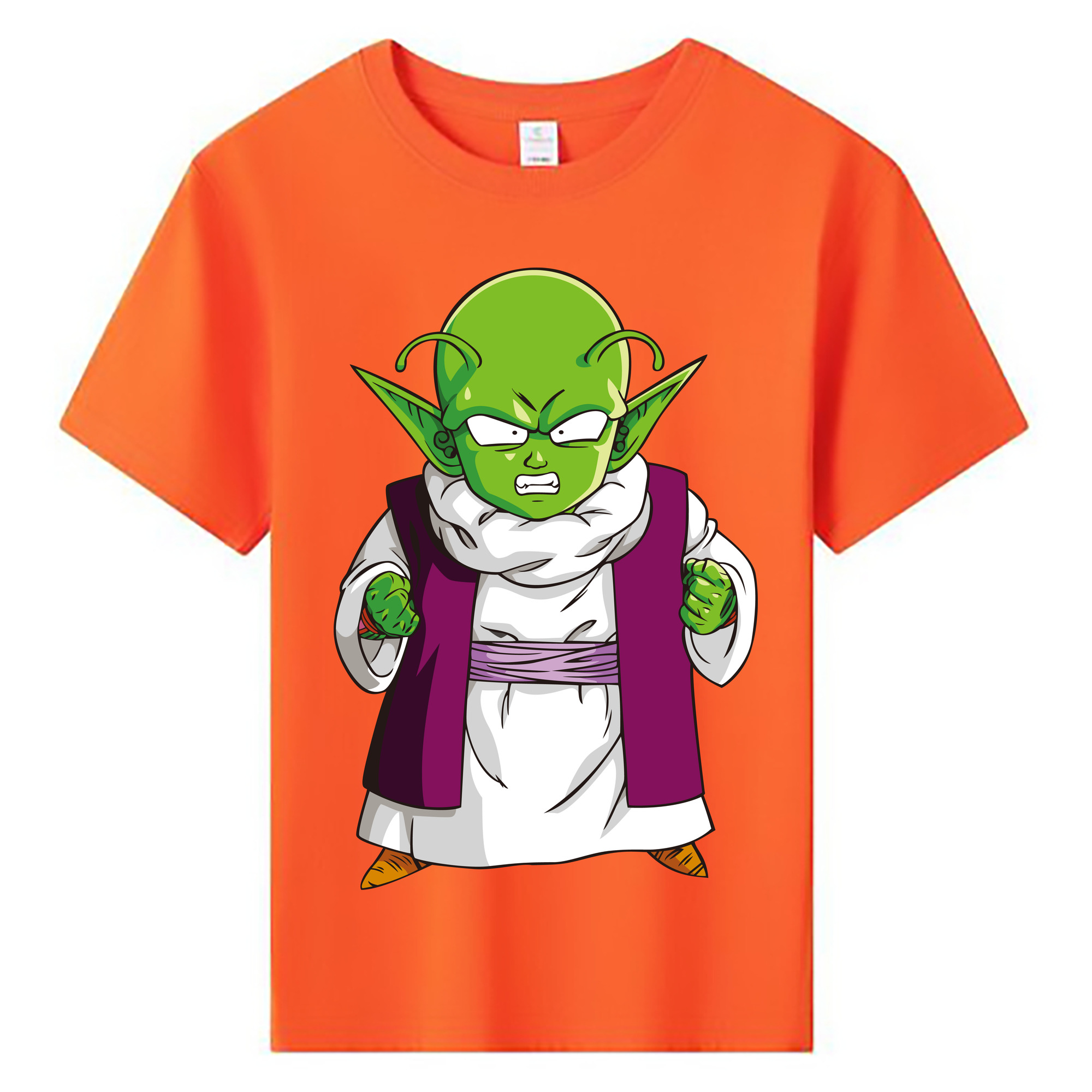 （画像用） ドラゴンボール ピッコロ DRAGON BALL Piccolo 綿100％キッズTシャツ（フロントプリント）