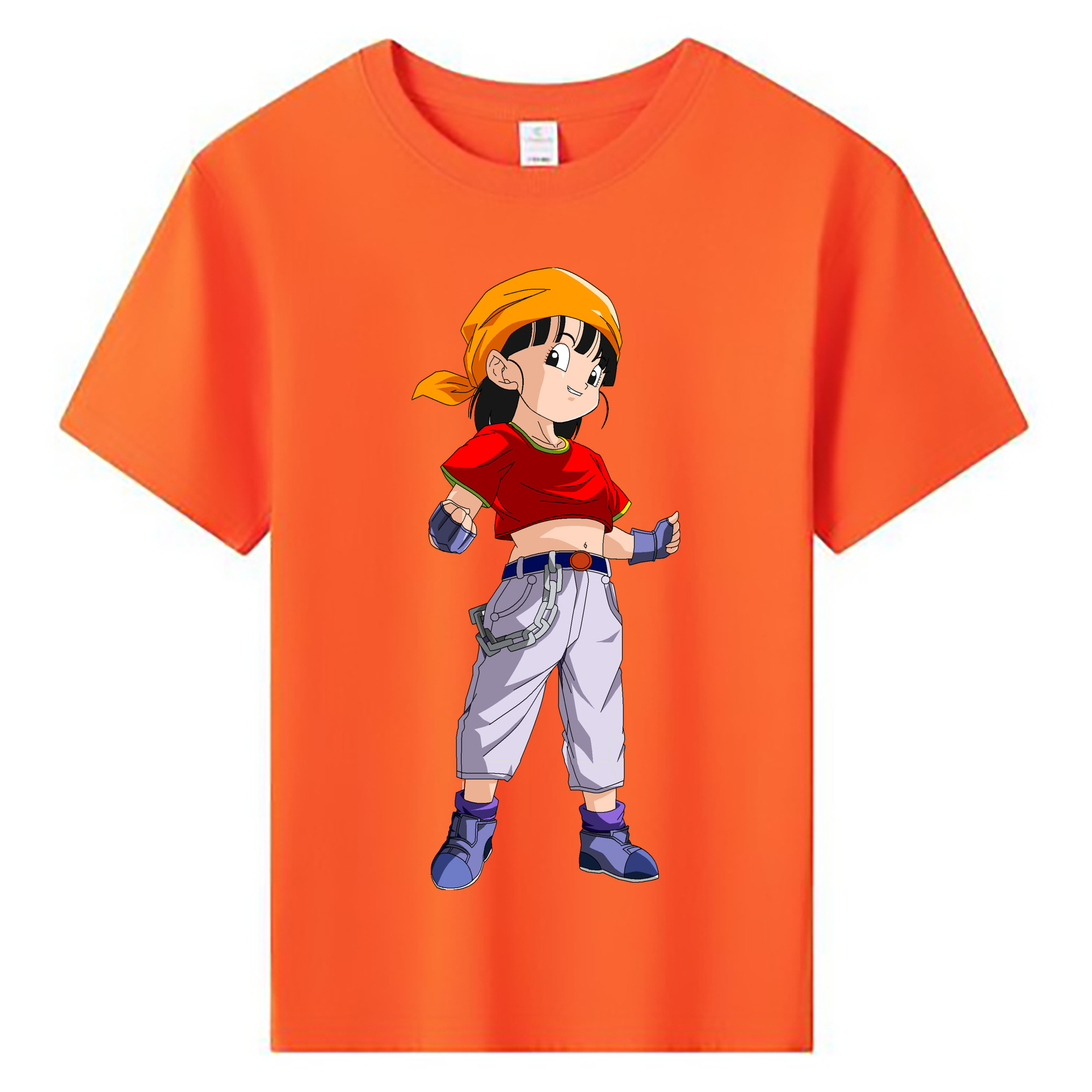 （画像用） ドラゴンボール パン DRAGON BALL Pan 綿100％キッズTシャツ（フロントプリント）