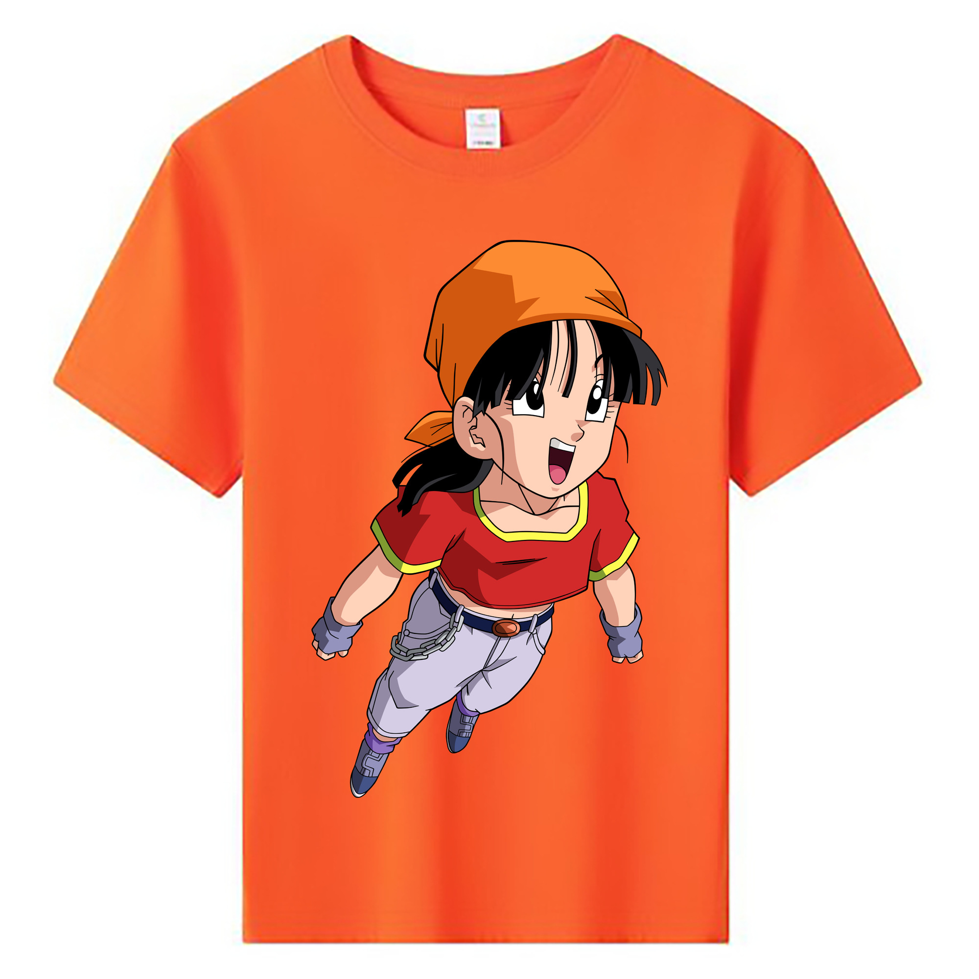（画像用） ドラゴンボール パン DRAGON BALL Pan 綿100％キッズTシャツ（フロントプリント）