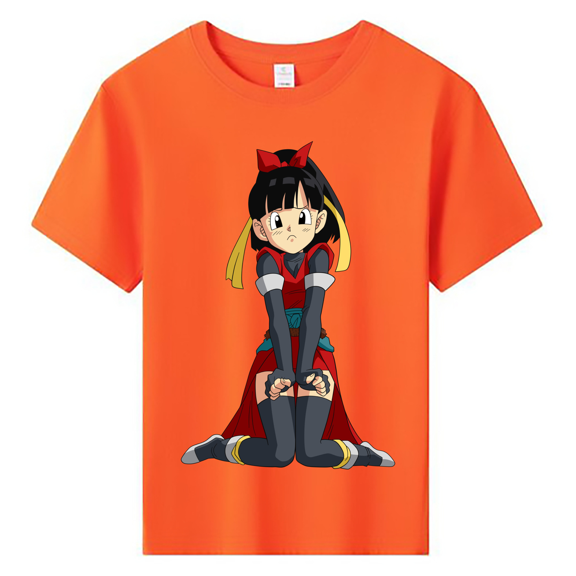 （画像用） ドラゴンボール パン DRAGON BALL Pan 綿100％キッズTシャツ（フロントプリント）