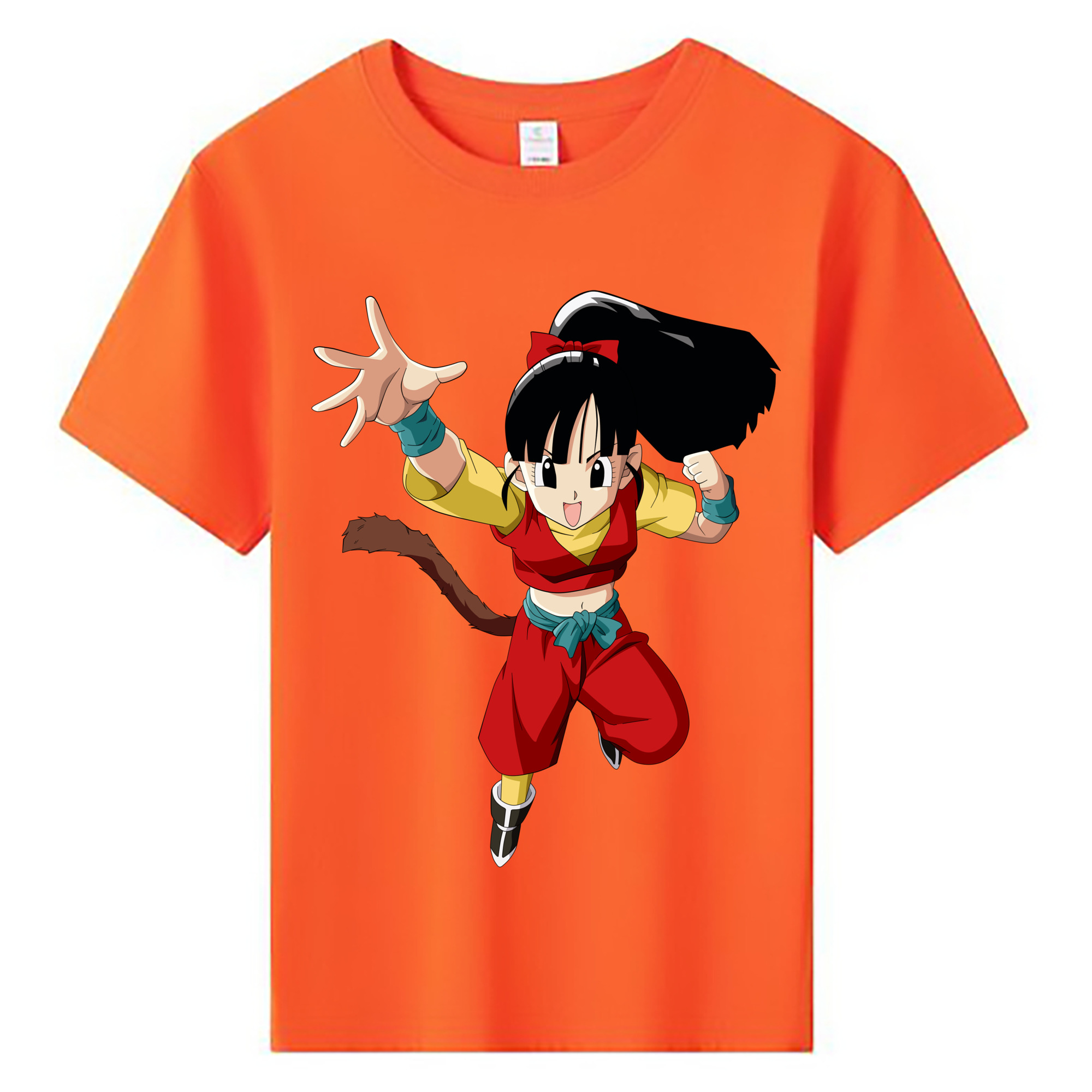 （画像用） ドラゴンボール パン DRAGON BALL Pan 綿100％キッズTシャツ（フロントプリント）