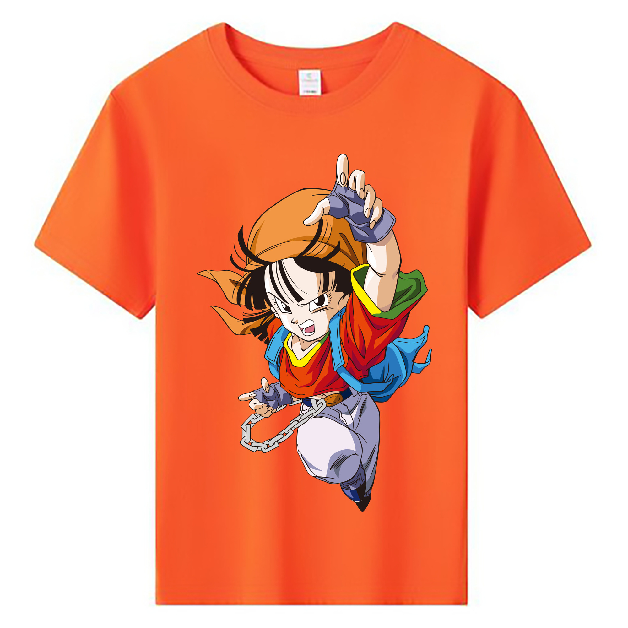（画像用） ドラゴンボール パン DRAGON BALL Pan 綿100％キッズTシャツ（フロントプリント）