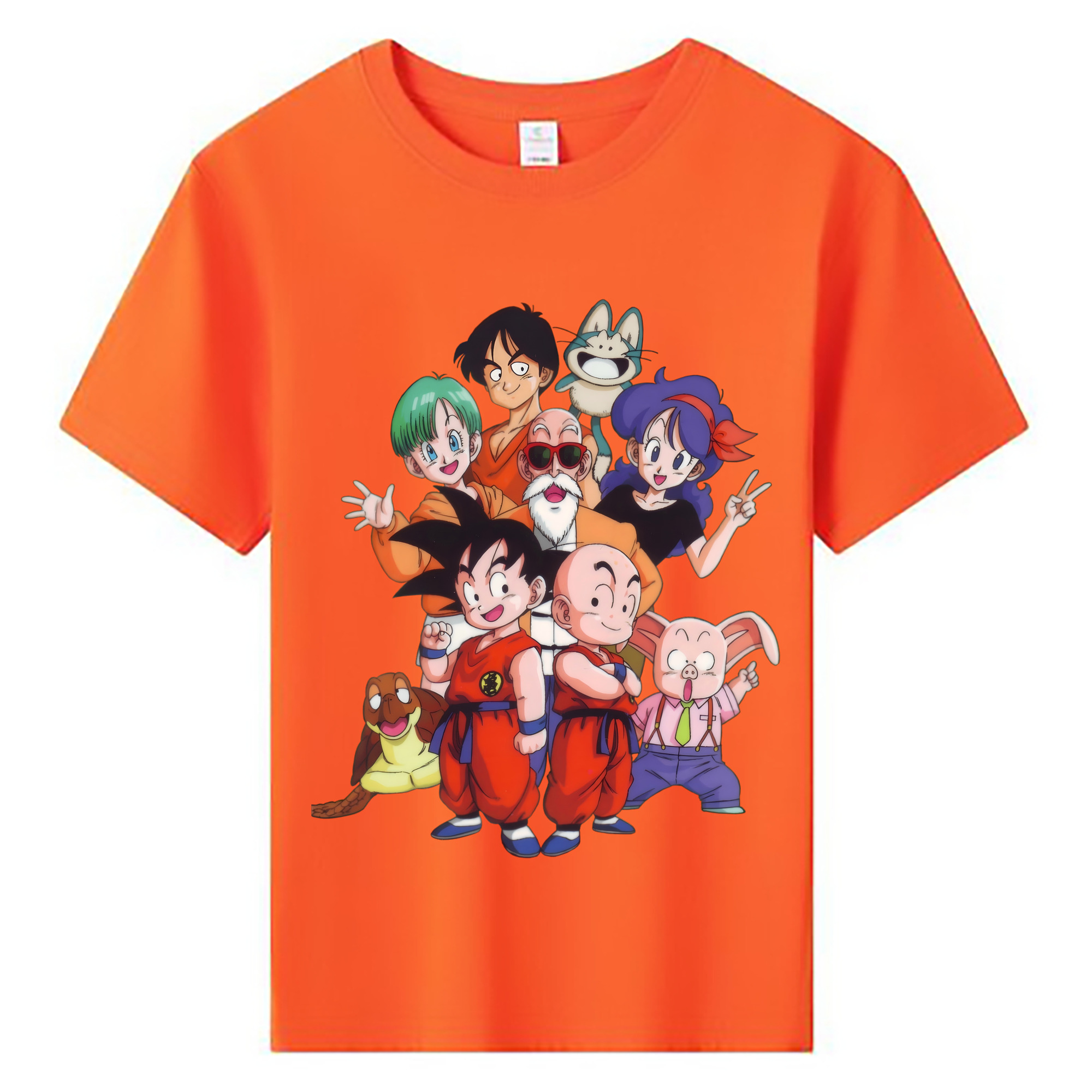 （画像用） ドラゴンボール DRAGON BALL 綿100％キッズTシャツ（フロントプリント）