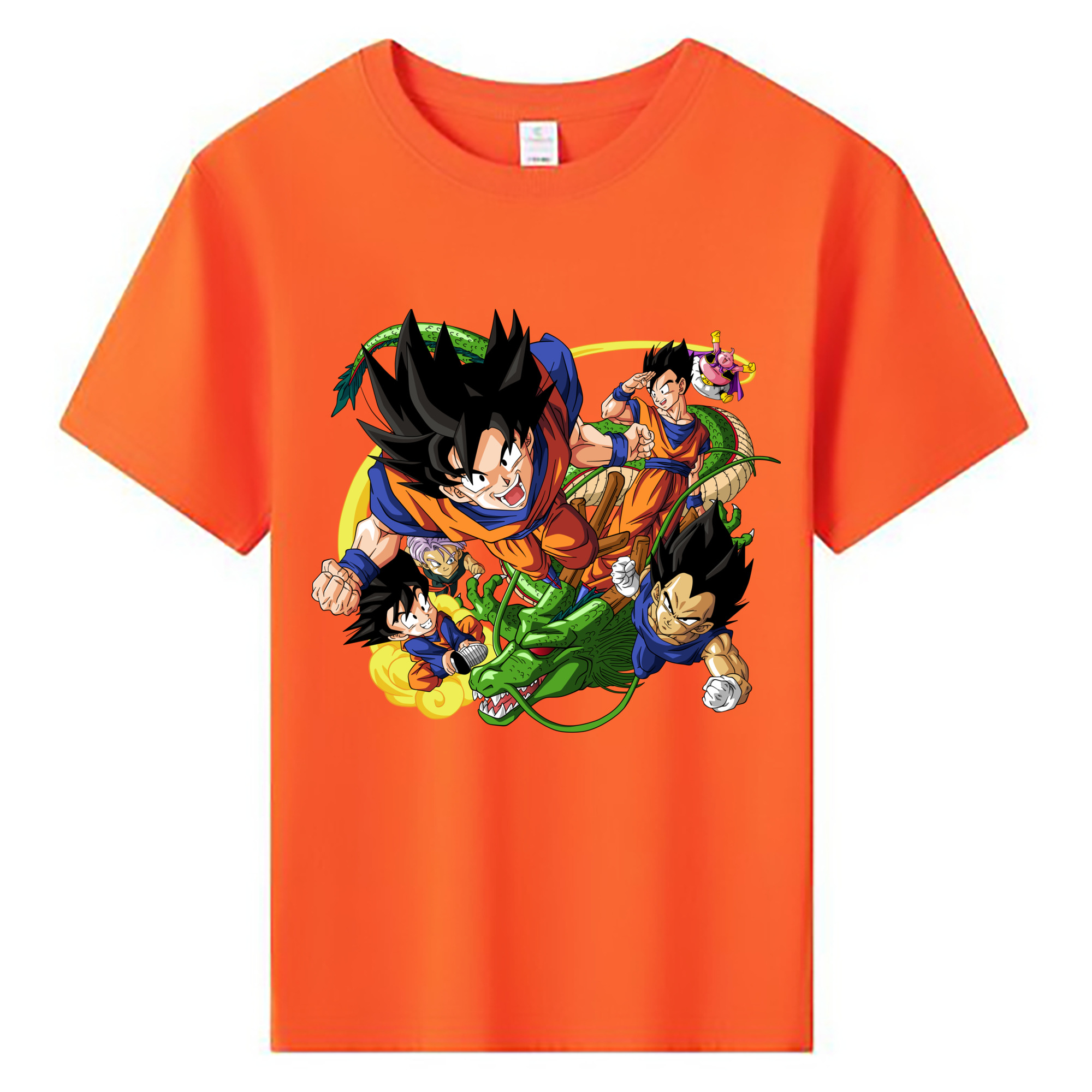 （画像用） ドラゴンボール DRAGON BALL 綿100％キッズTシャツ（フロントプリント）