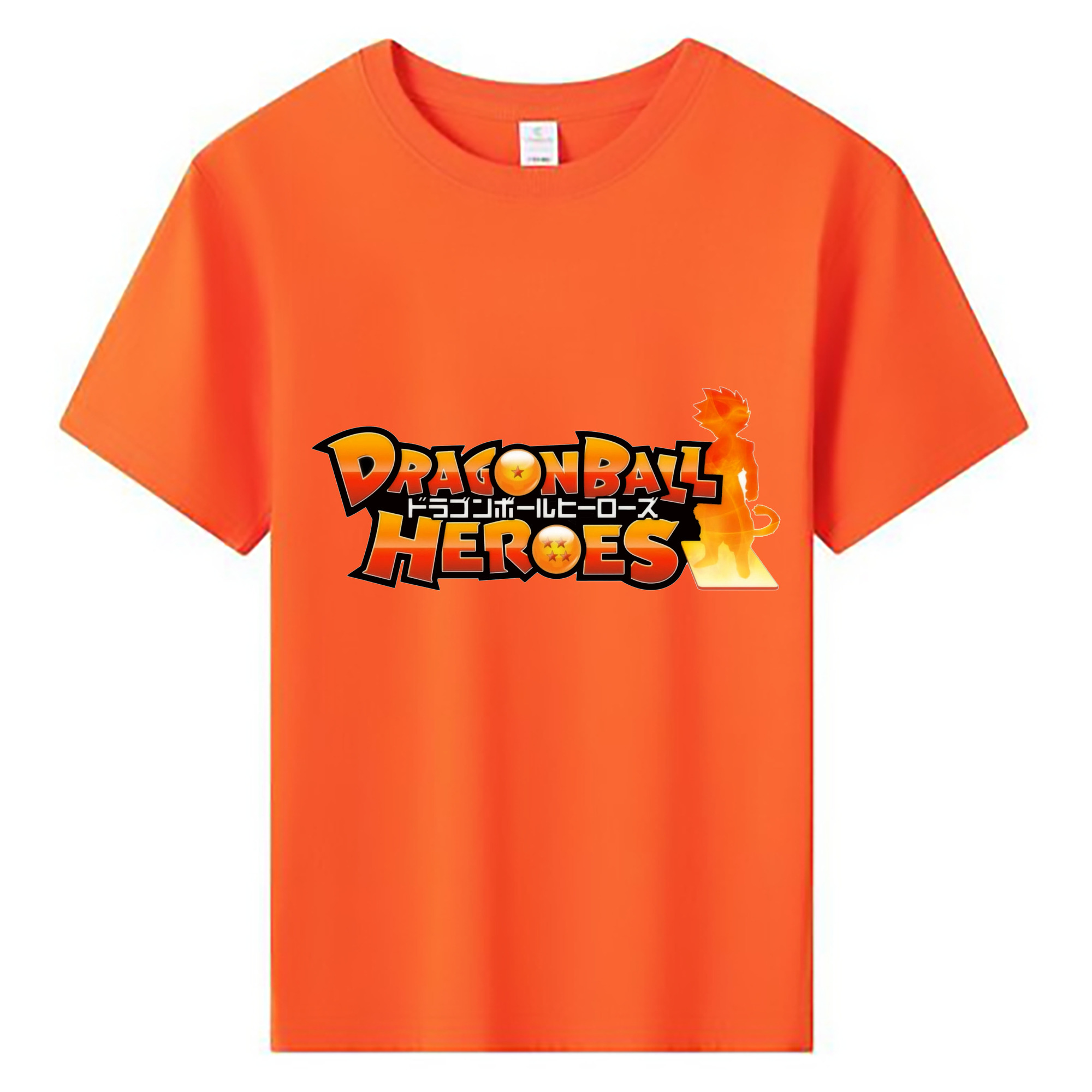 （画像用） ドラゴンボール DRAGON BALL 綿100％キッズTシャツ（フロントプリント）