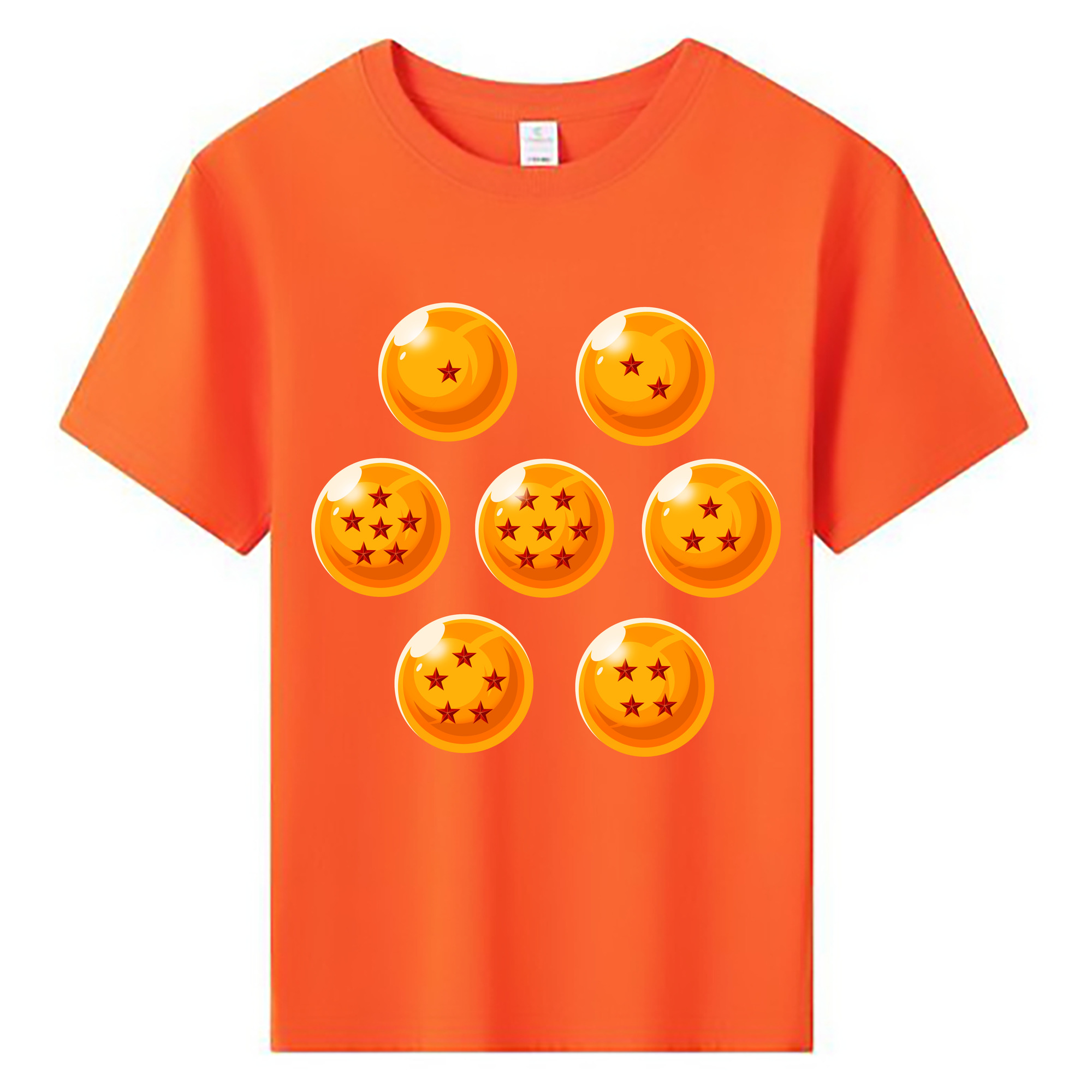 （画像用） ドラゴンボール DRAGON BALL 綿100％キッズTシャツ（フロントプリント）