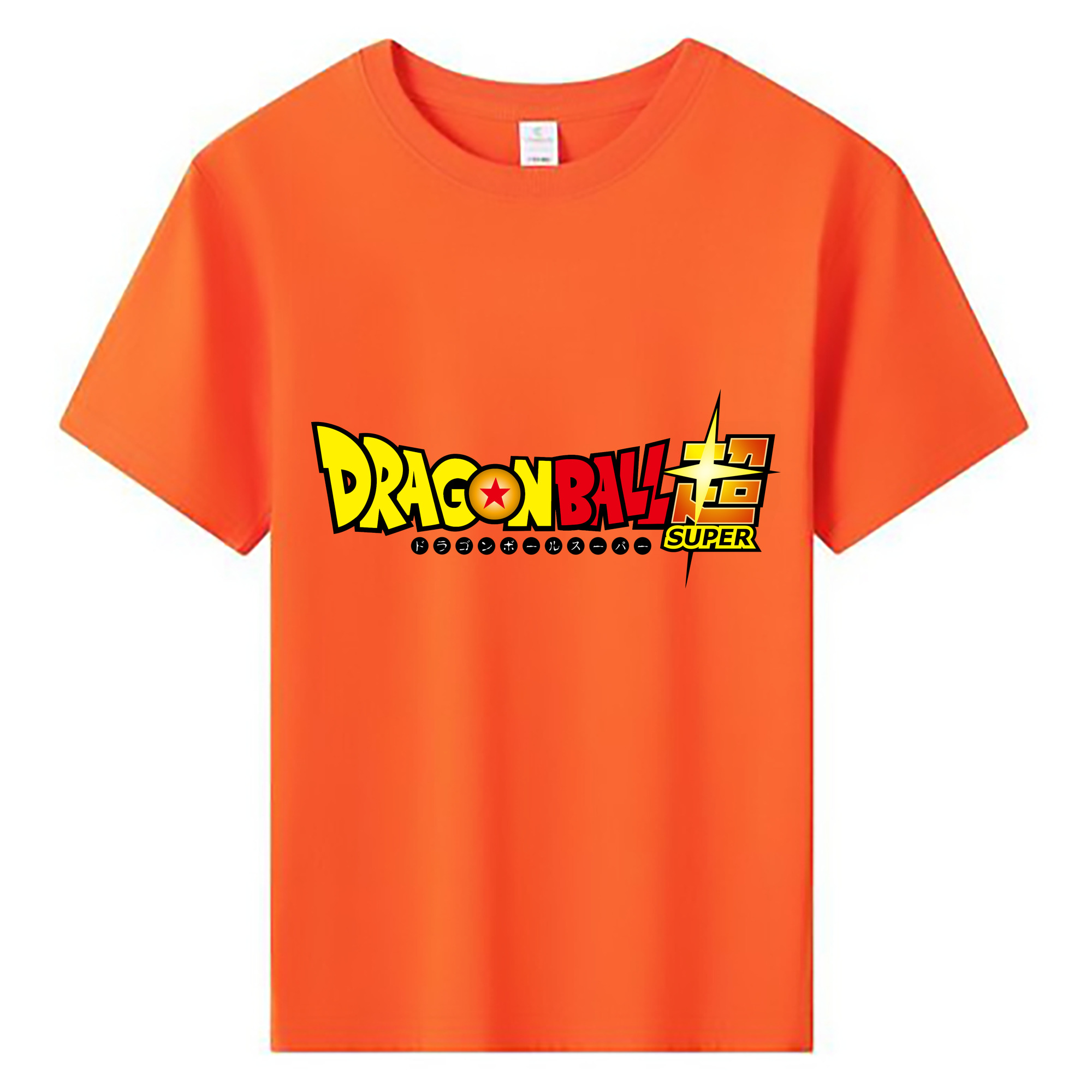 （画像用） ドラゴンボール DRAGON BALL 綿100％キッズTシャツ（フロントプリント）