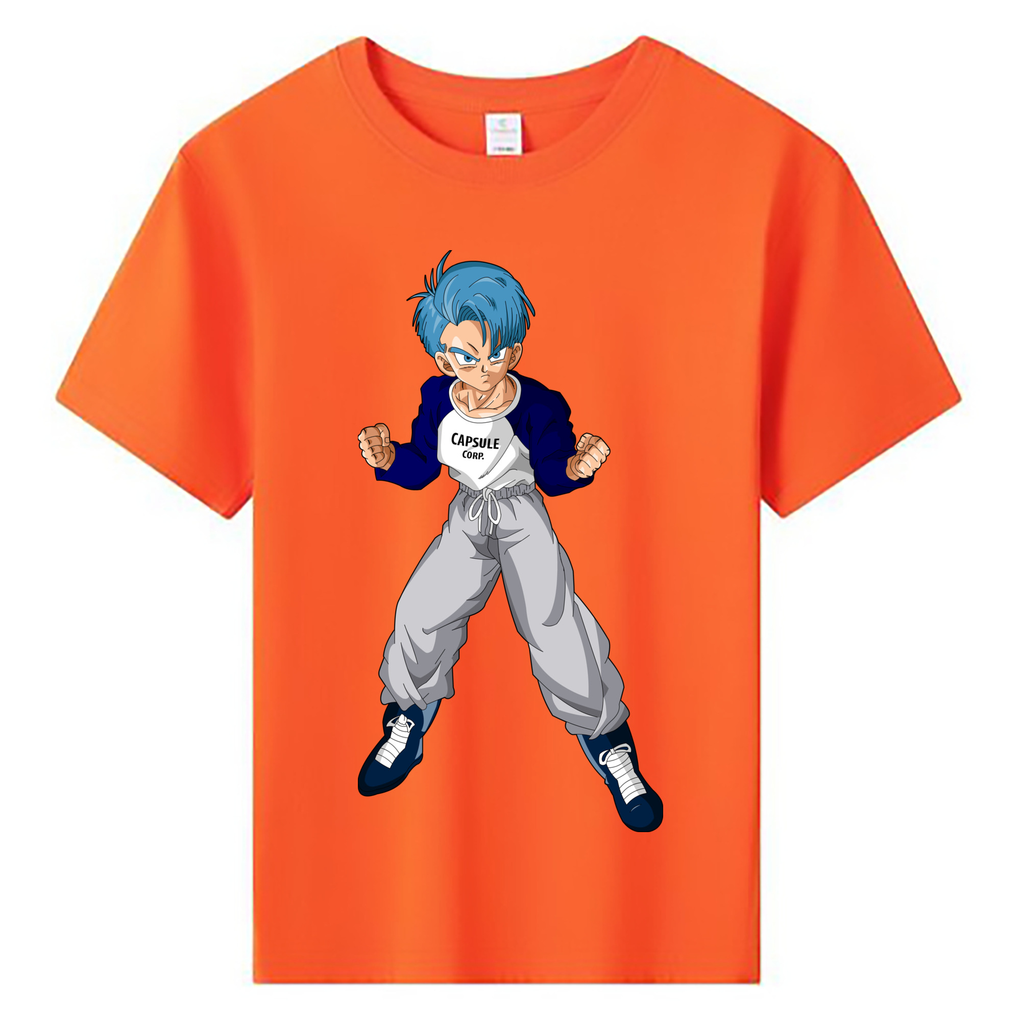 （画像用） ドラゴンボール DRAGON BALL 綿100％キッズTシャツ（フロントプリント）