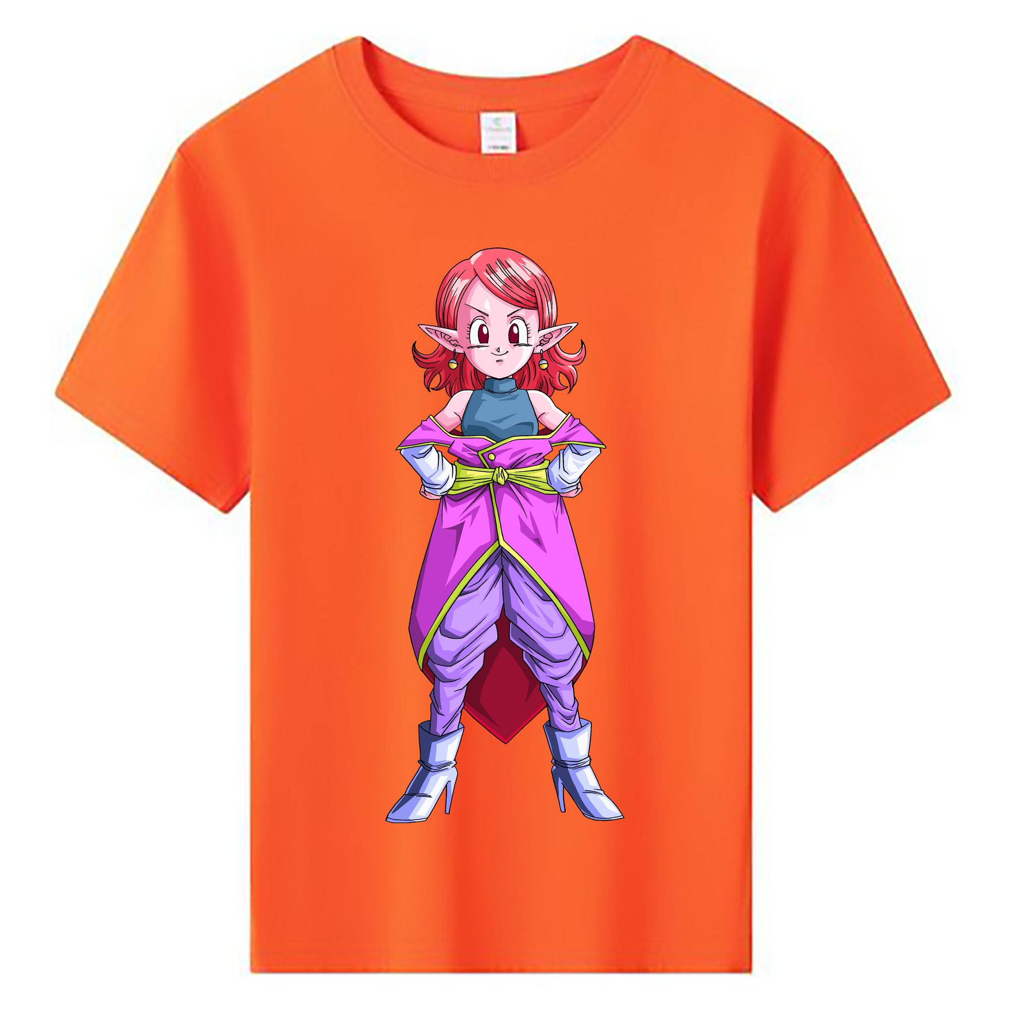 （画像用） ドラゴンボール DRAGON BALL 綿100％キッズTシャツ（フロントプリント）