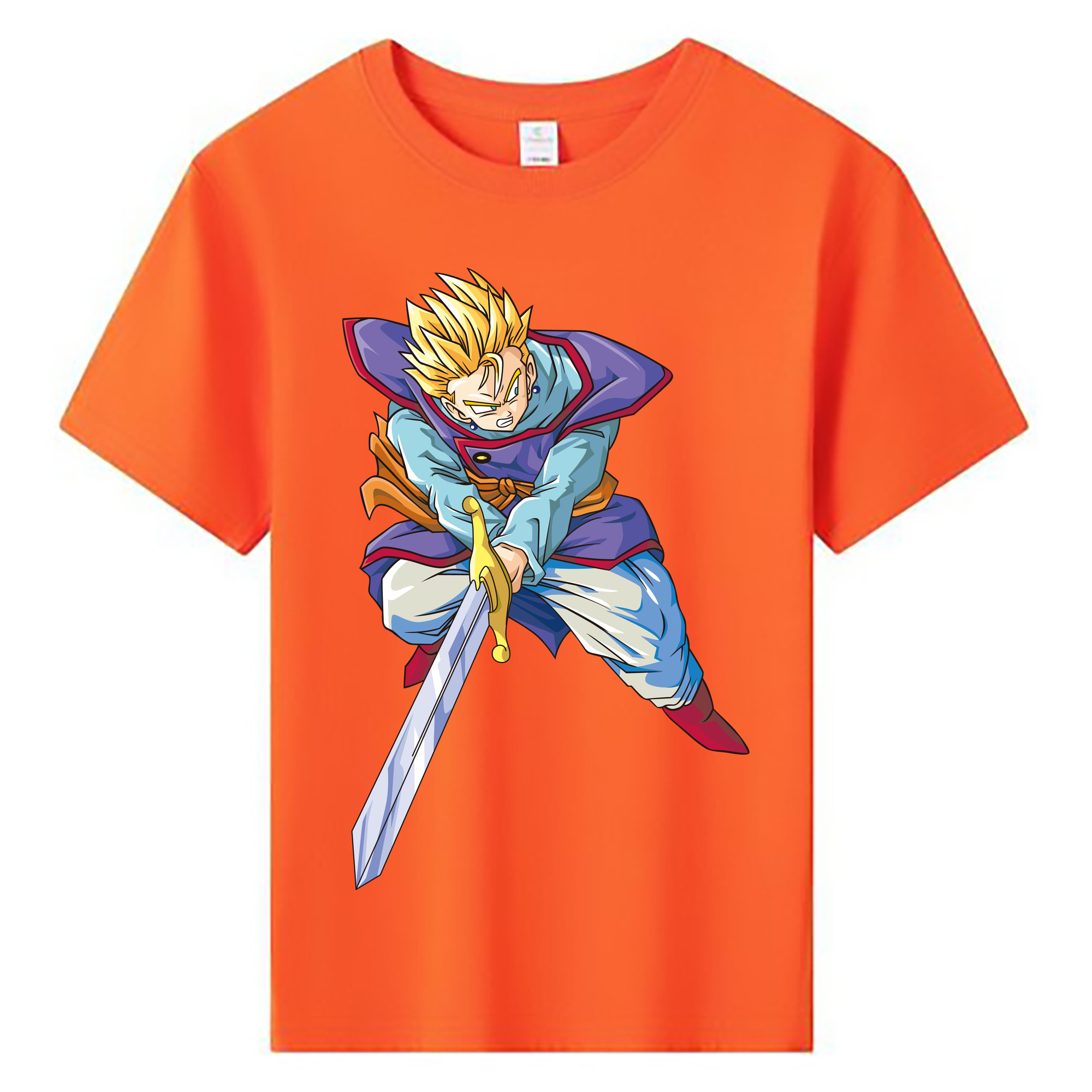 （画像用） ドラゴンボール DRAGON BALL 綿100％キッズTシャツ（フロントプリント）