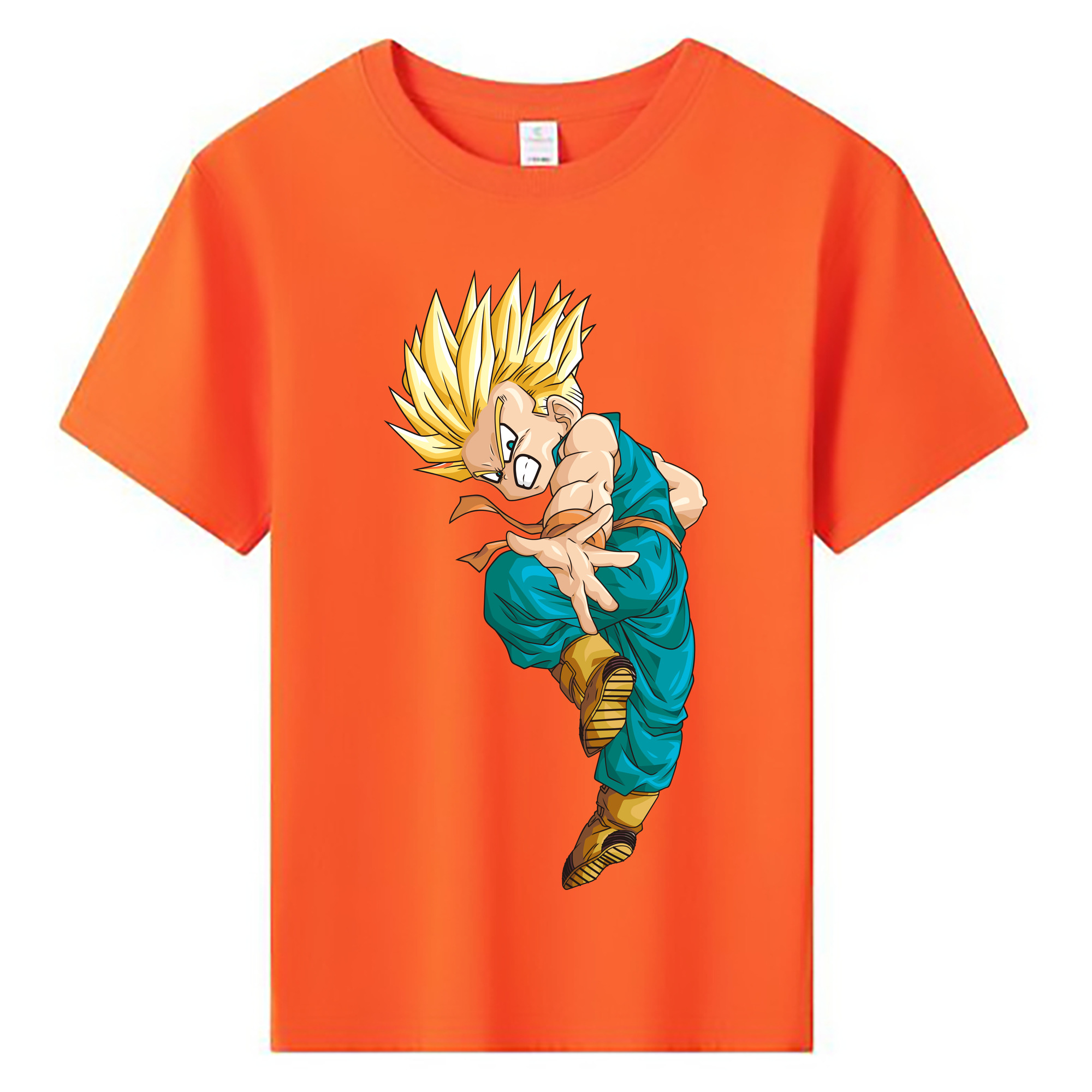 （画像用） ドラゴンボール DRAGON BALL 綿100％キッズTシャツ（フロントプリント）