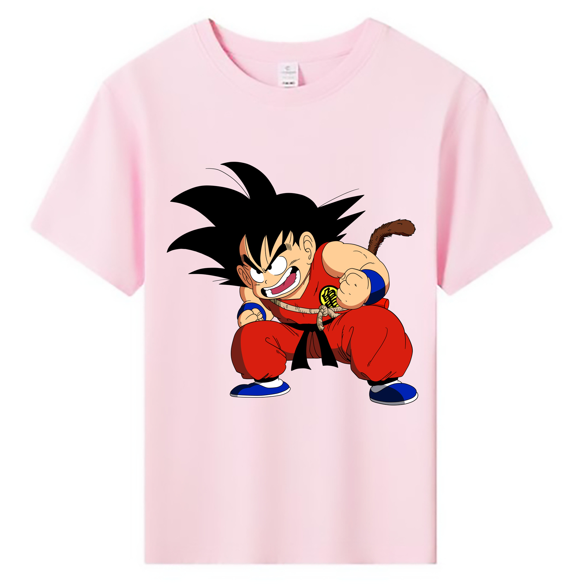 （画像用） ドラゴンボール 孫悟空（そん ごくう）Son Goku カカロット DRAGON BALL Kakarotto 綿100％キッズTシャツ（フロントプリント）