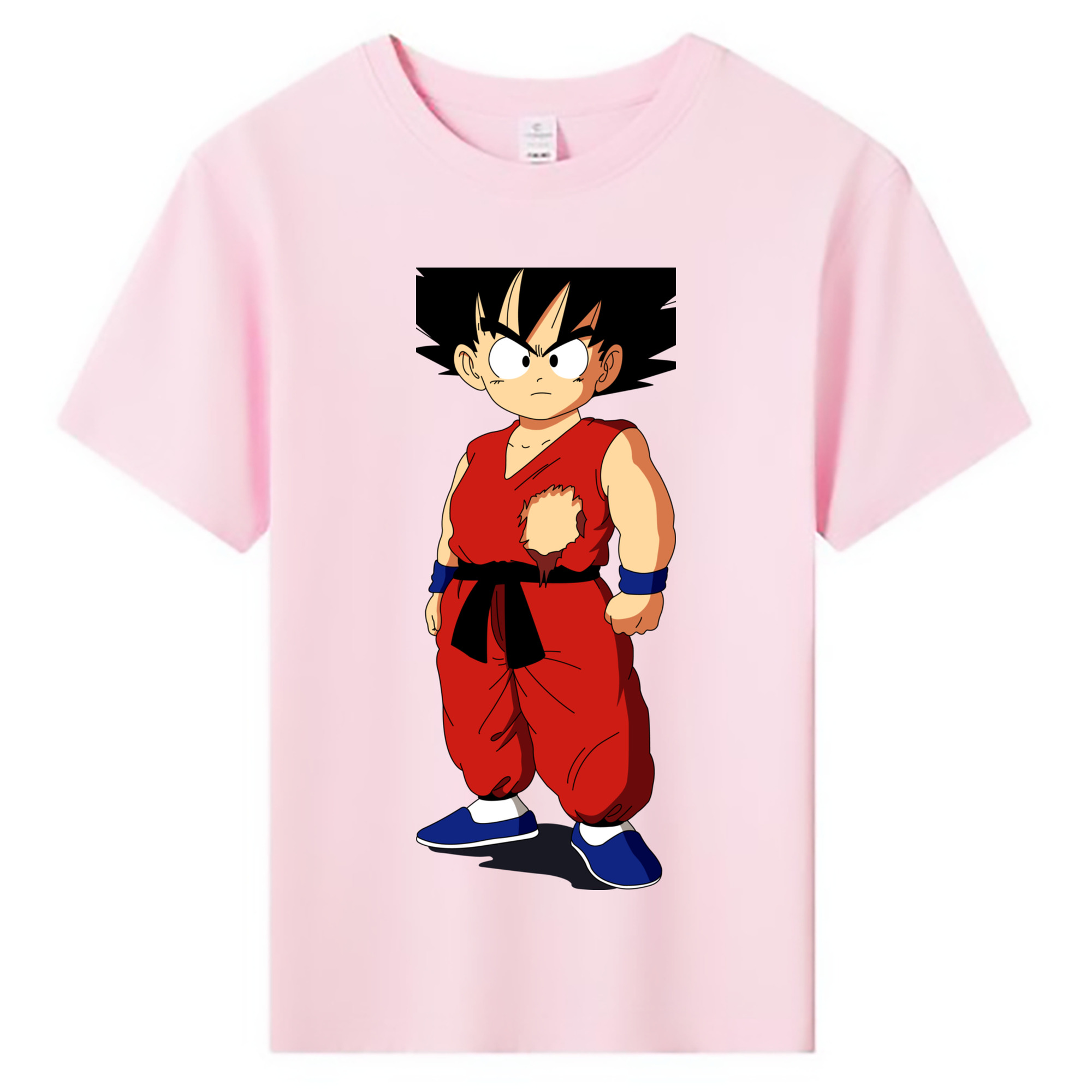 （画像用） ドラゴンボール 孫悟空（そん ごくう）Son Goku カカロット DRAGON BALL Kakarotto 綿100％キッズTシャツ（フロントプリント）