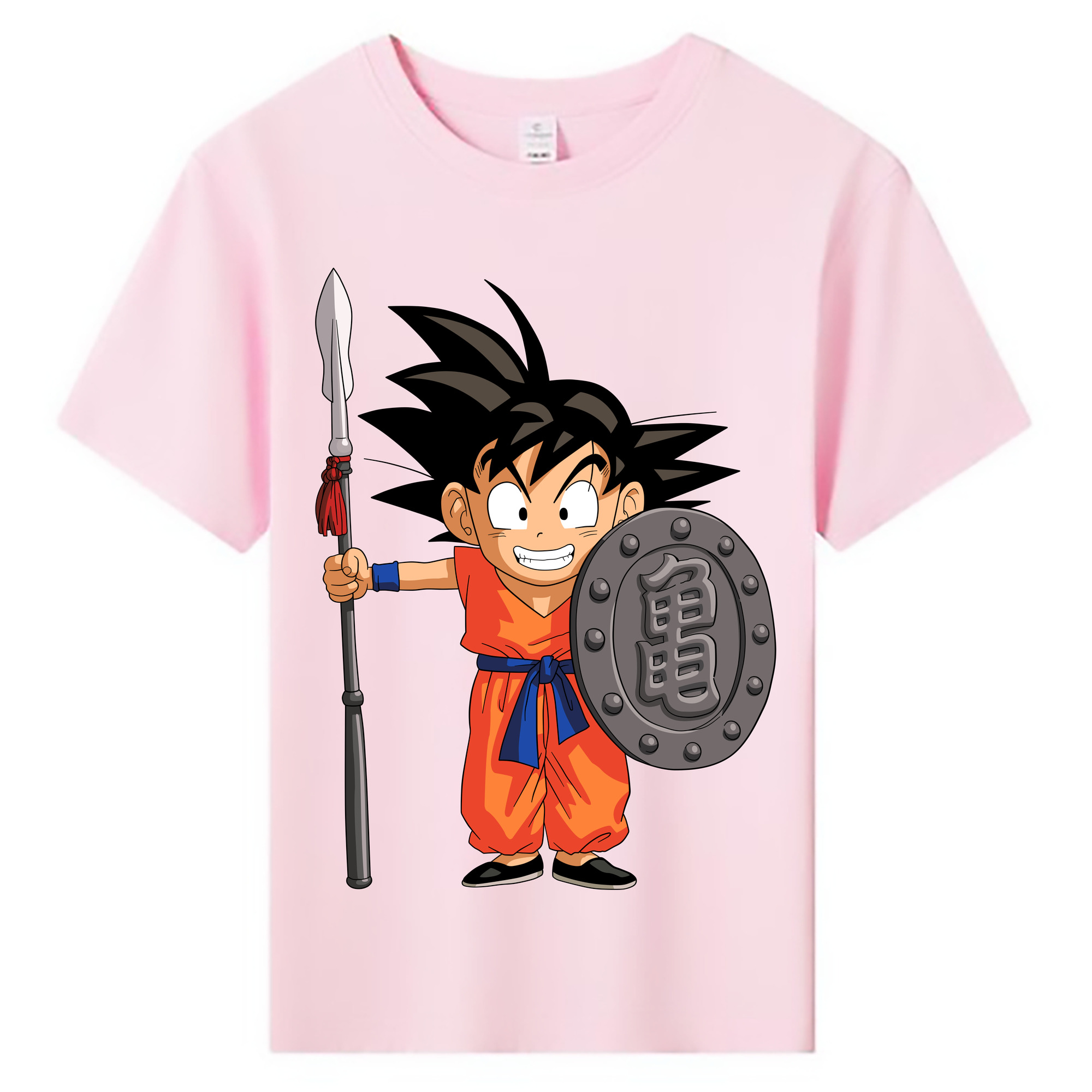（画像用） ドラゴンボール 孫悟空（そん ごくう）Son Goku カカロット DRAGON BALL Kakarotto 綿100％キッズTシャツ（フロントプリント）