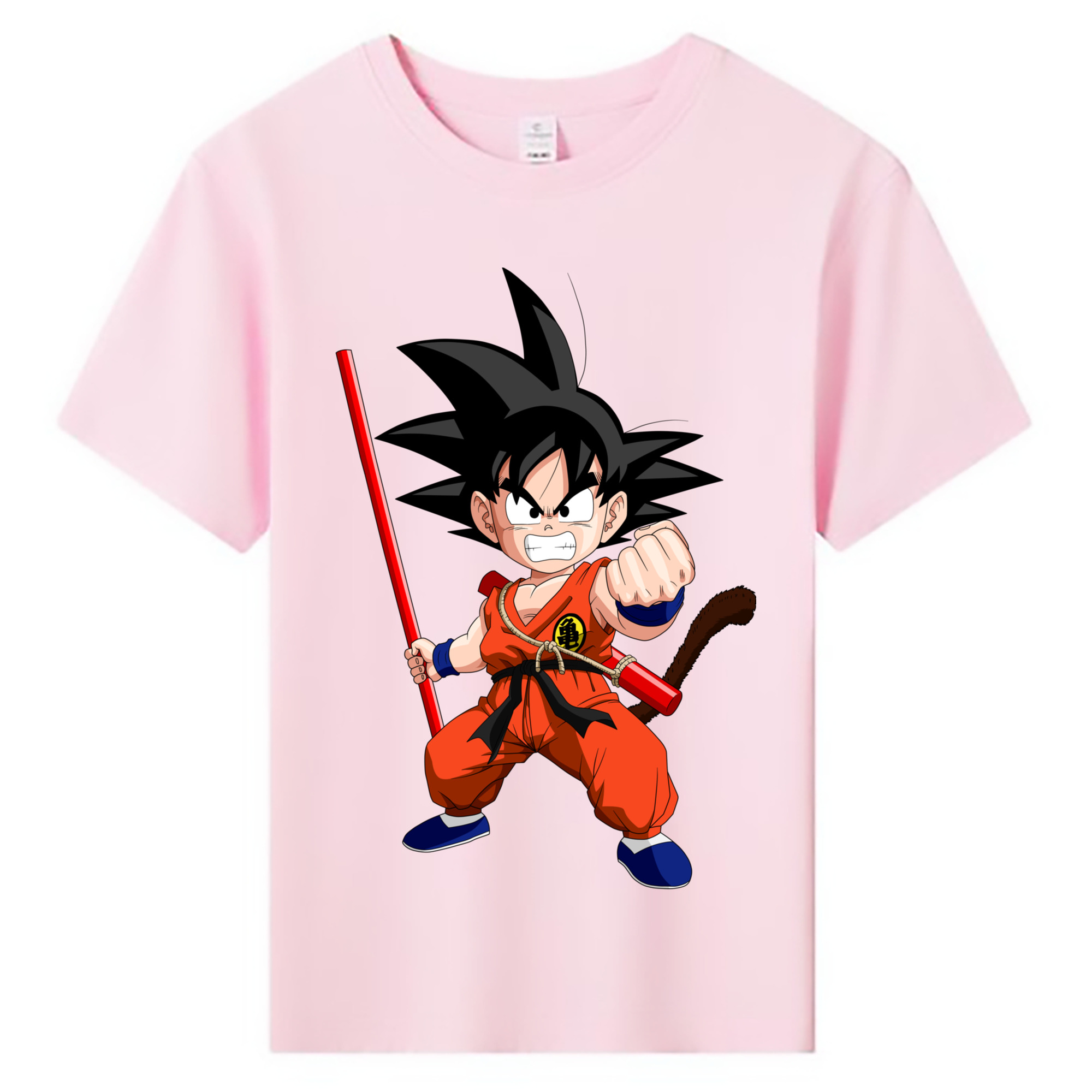 （画像用） ドラゴンボール 孫悟空（そん ごくう）Son Goku カカロット DRAGON BALL Kakarotto 綿100％キッズTシャツ（フロントプリント）