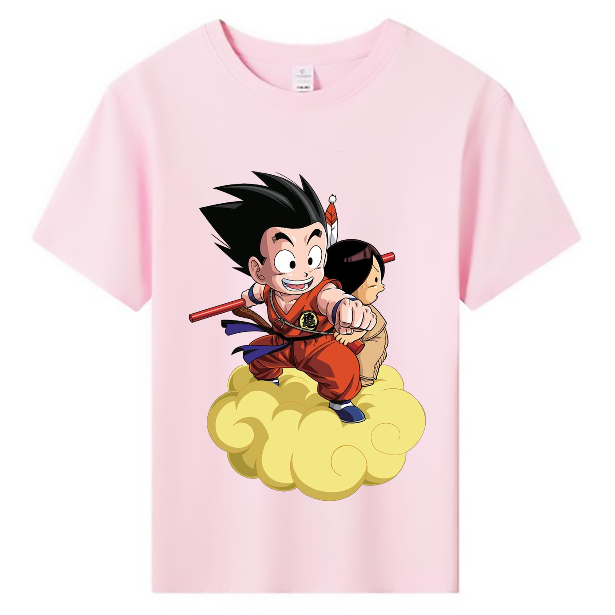 （画像用） ドラゴンボール 孫悟空（そん ごくう）Son Goku カカロット DRAGON BALL Kakarotto 綿100％キッズTシャツ（フロントプリント）